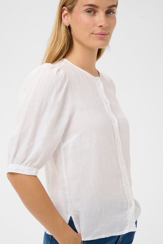 Azra Blouse | Bright White Blouse Part Two 