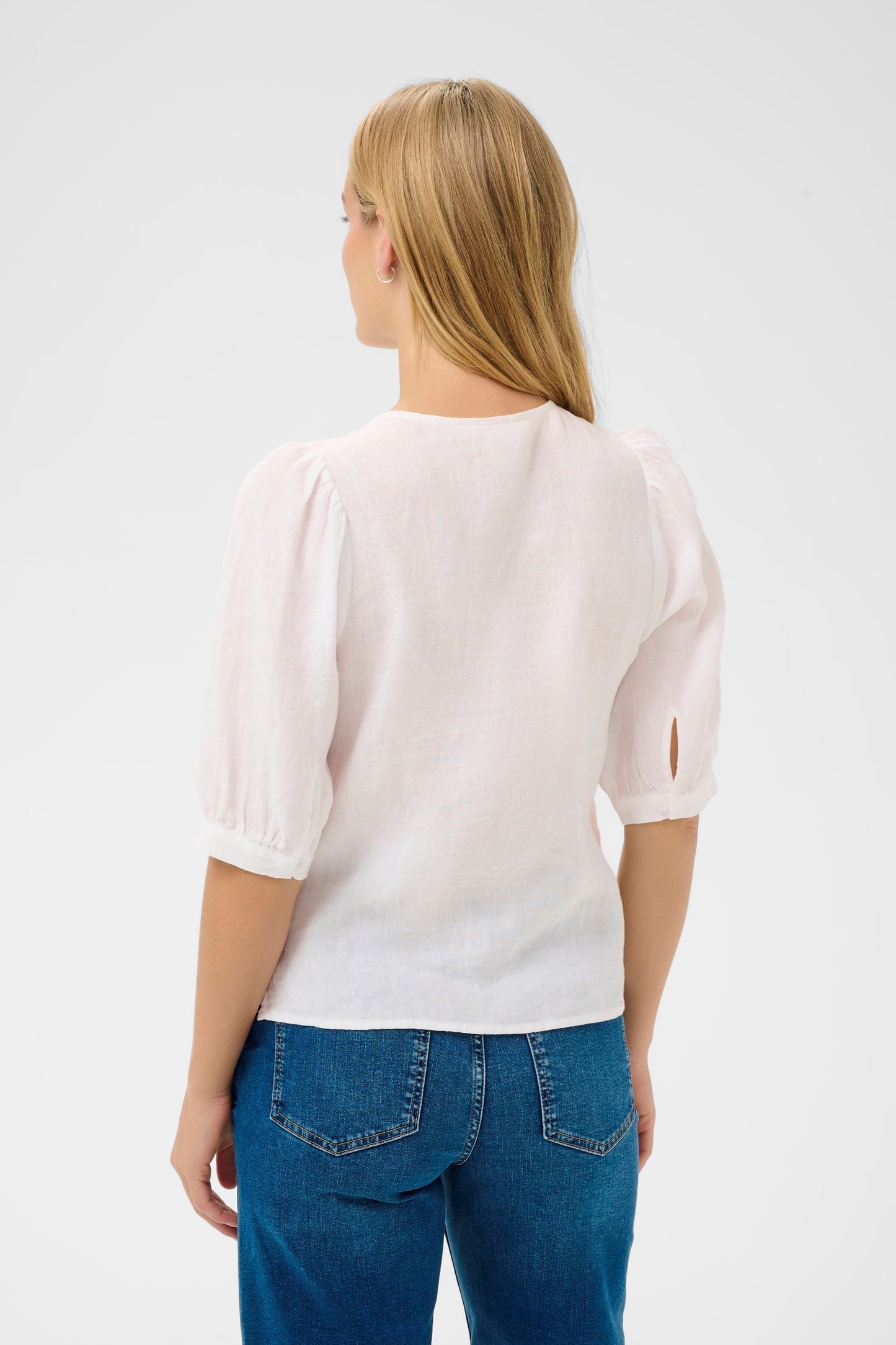 Azra Blouse | Bright White Blouse Part Two 