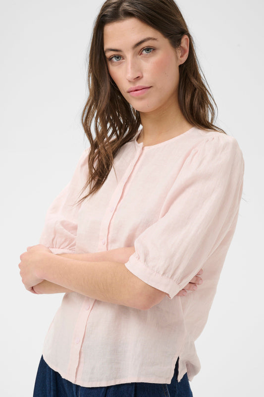 Azra Blouse | Mauve Chalk Blouse Part Two 