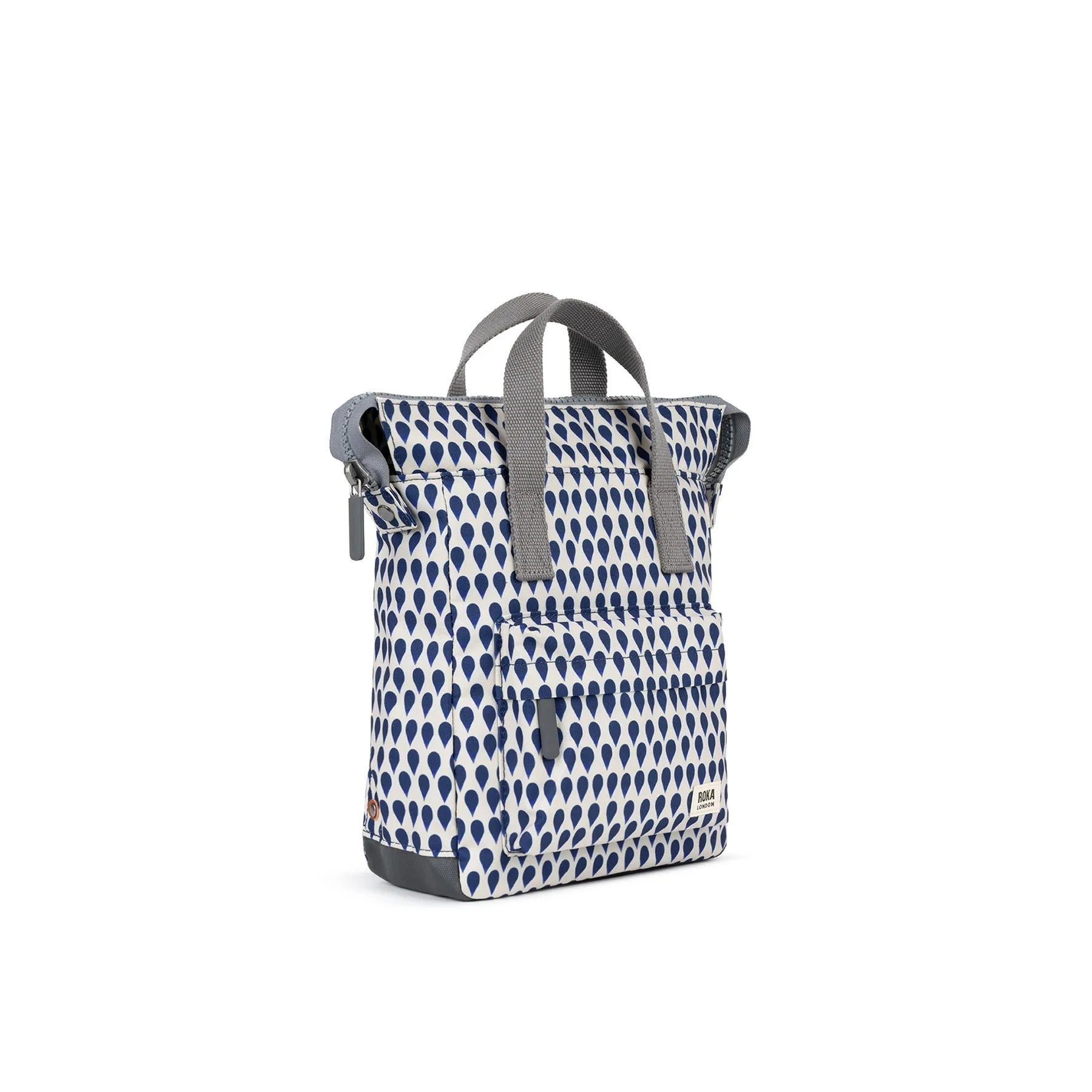 Bantry B Recycled Canvas | Small | Denim Rain Backpacks Roka 