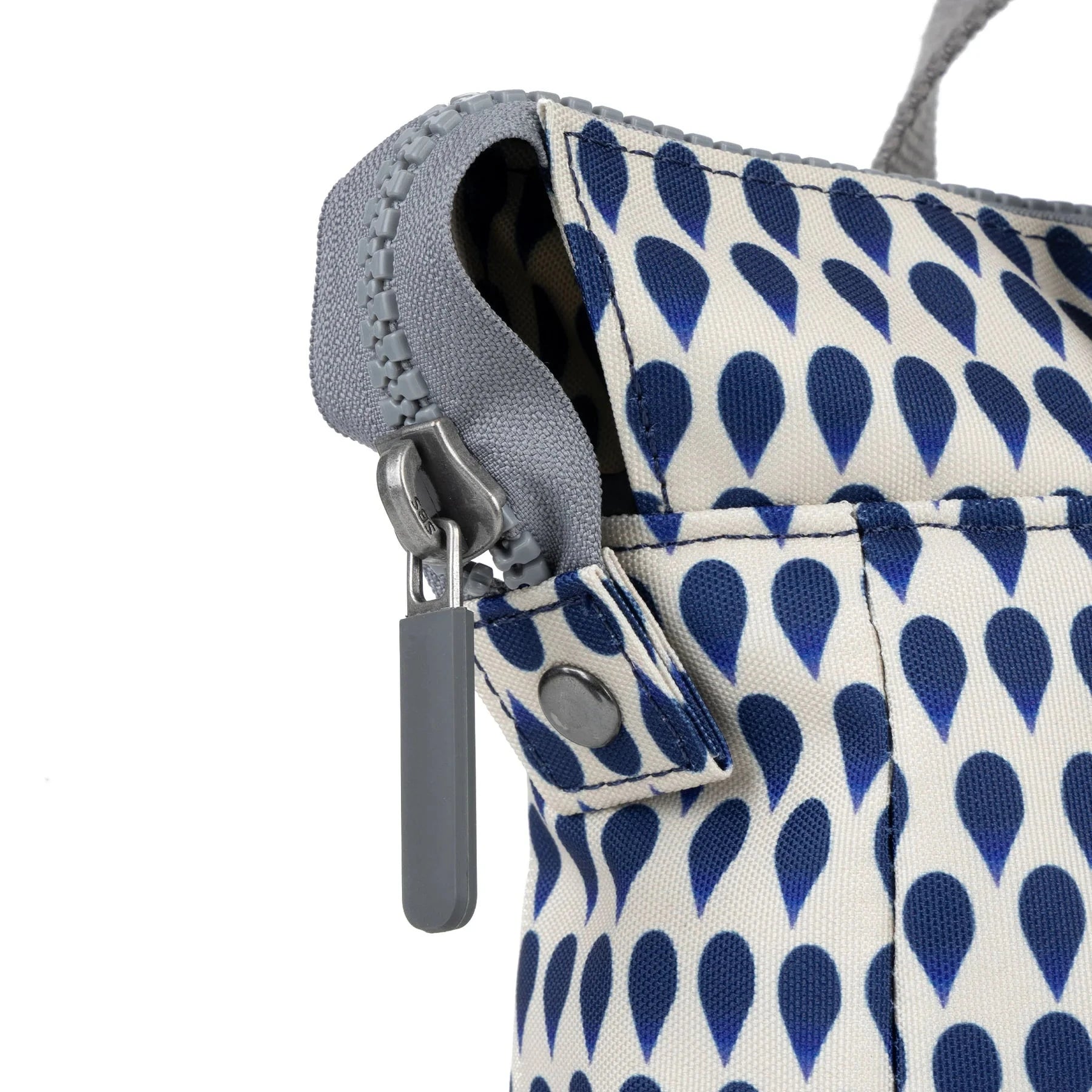 Bantry B Recycled Canvas | Small | Denim Rain Backpacks Roka 