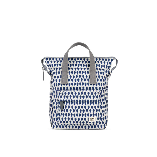 Bantry B Recycled Canvas | Small | Denim Rain Backpacks Roka 