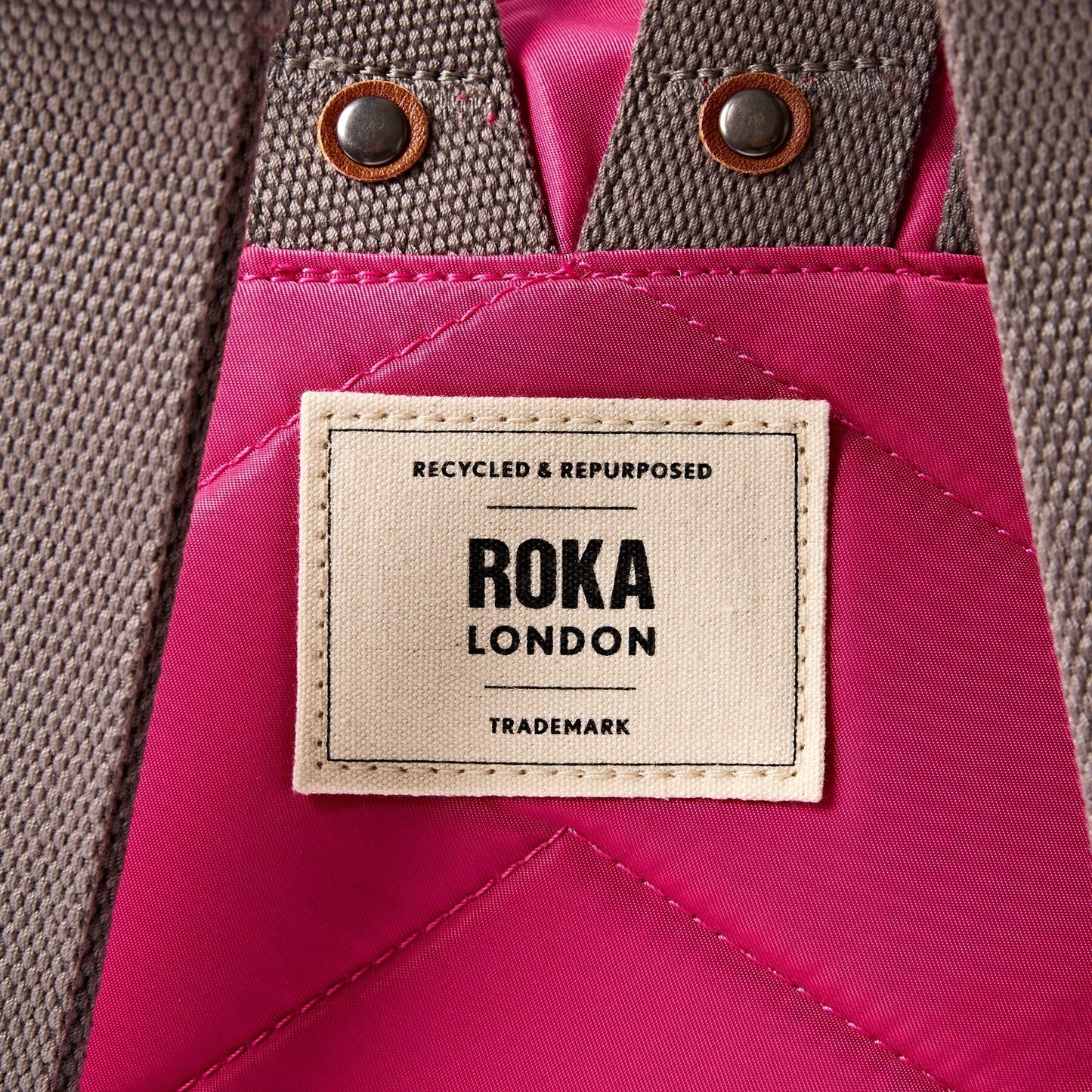 Bantry B Recycled Nylon | Small | Granita Red Backpacks Roka 
