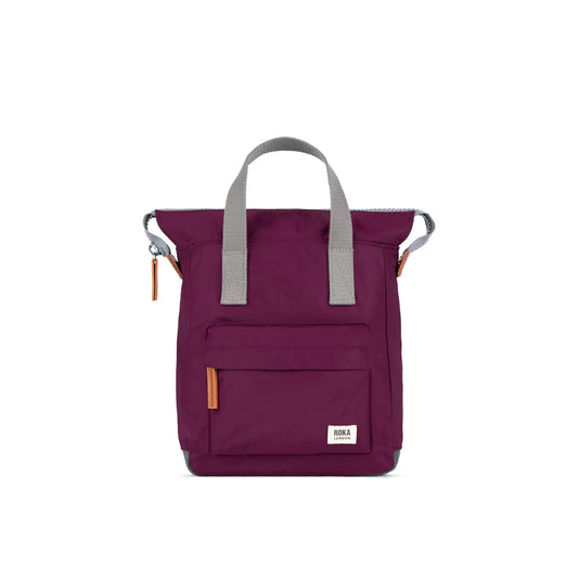 Bantry B Recycled Nylon | Small | Royal Burgundy Backpacks Roka 