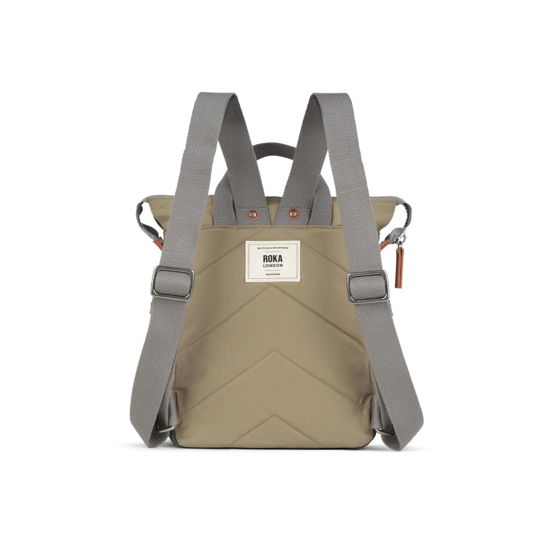 Bantry B Recycled Nylon | Small | Taupe Backpacks Roka 