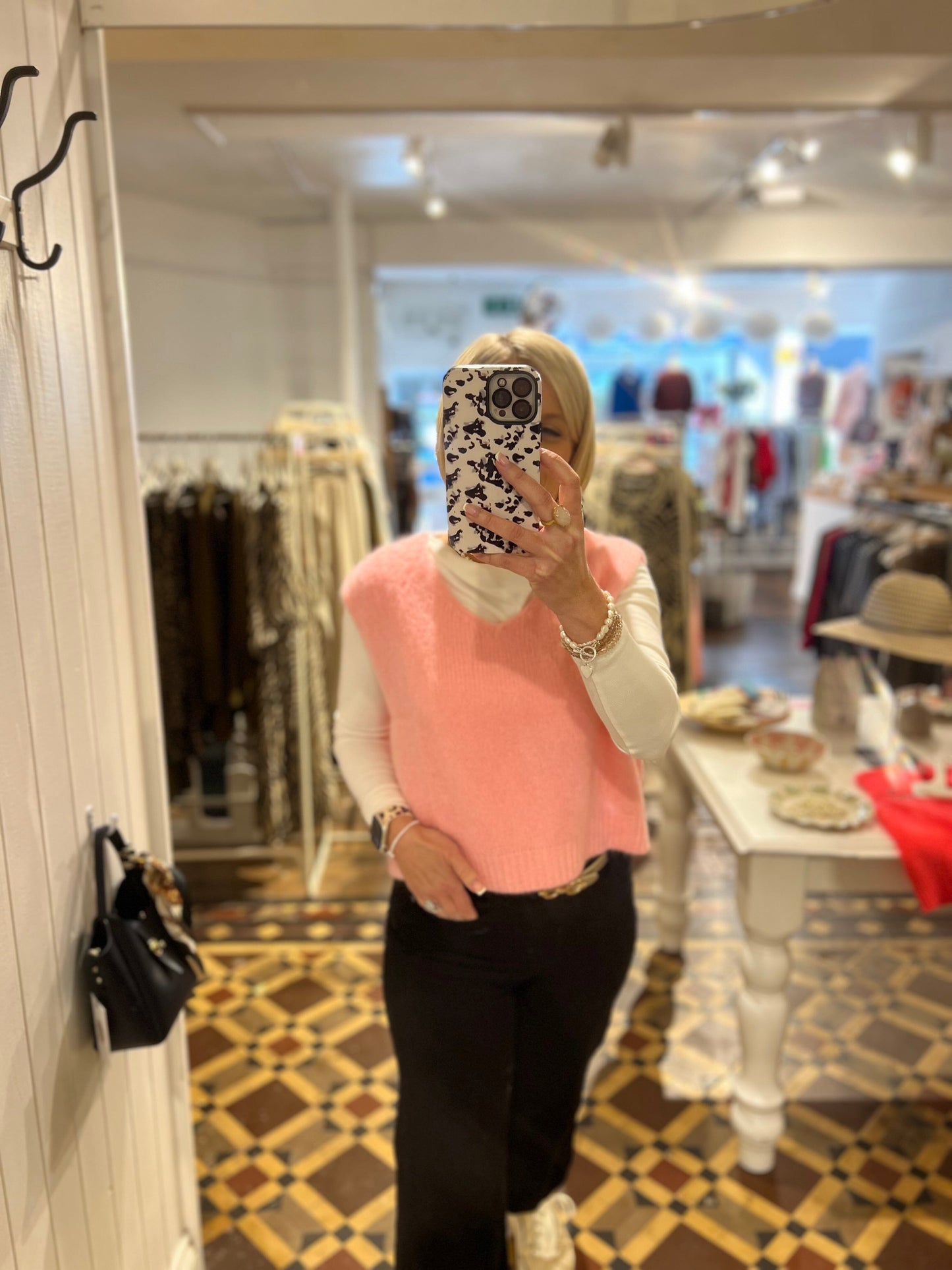 Bea Mohair Tank | 8 Colours Jumper Parisienne Collection Rose Shadow 