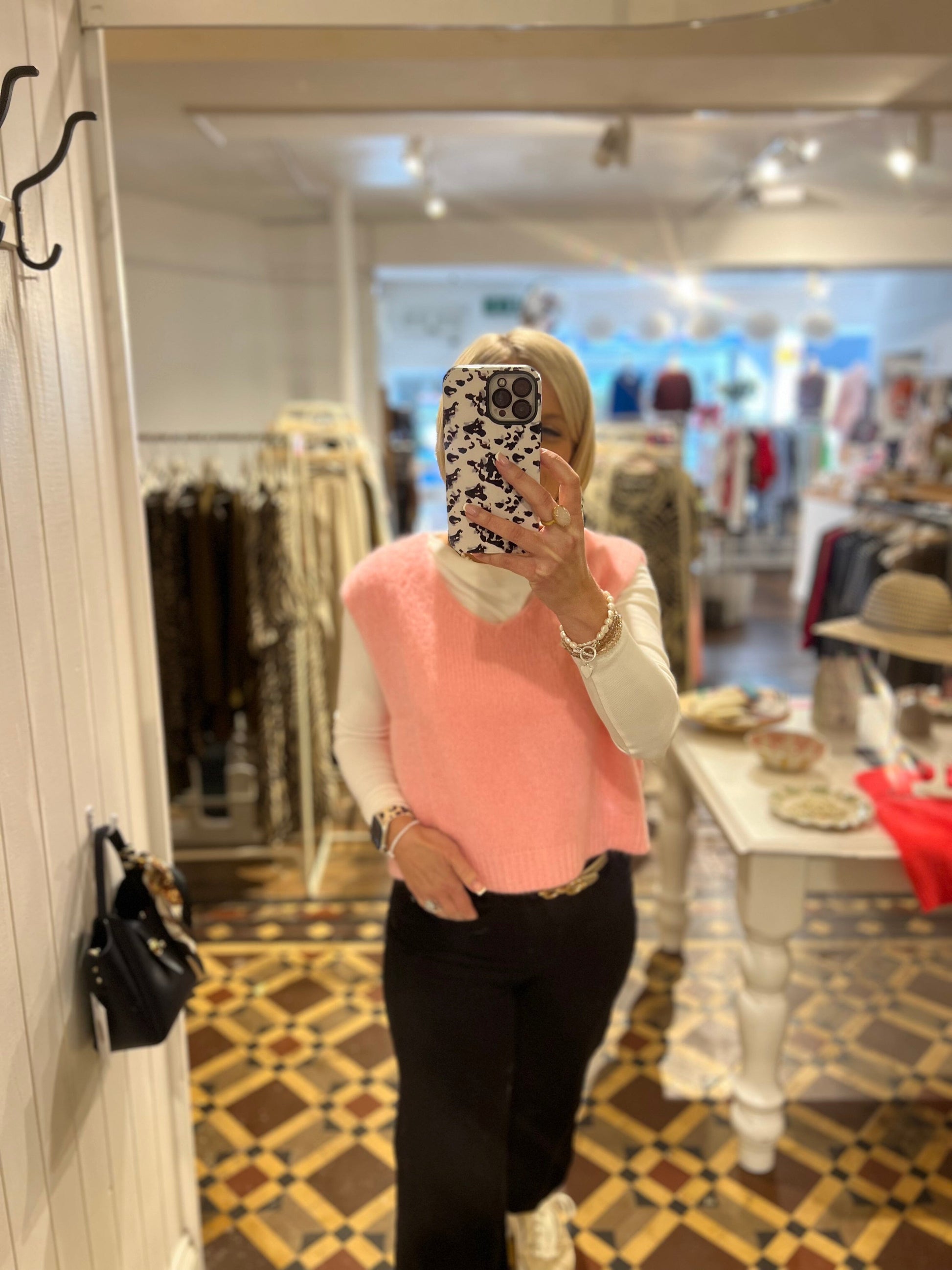 Bea Mohair Tank | 8 Colours Jumper Parisienne Collection Rose Shadow 