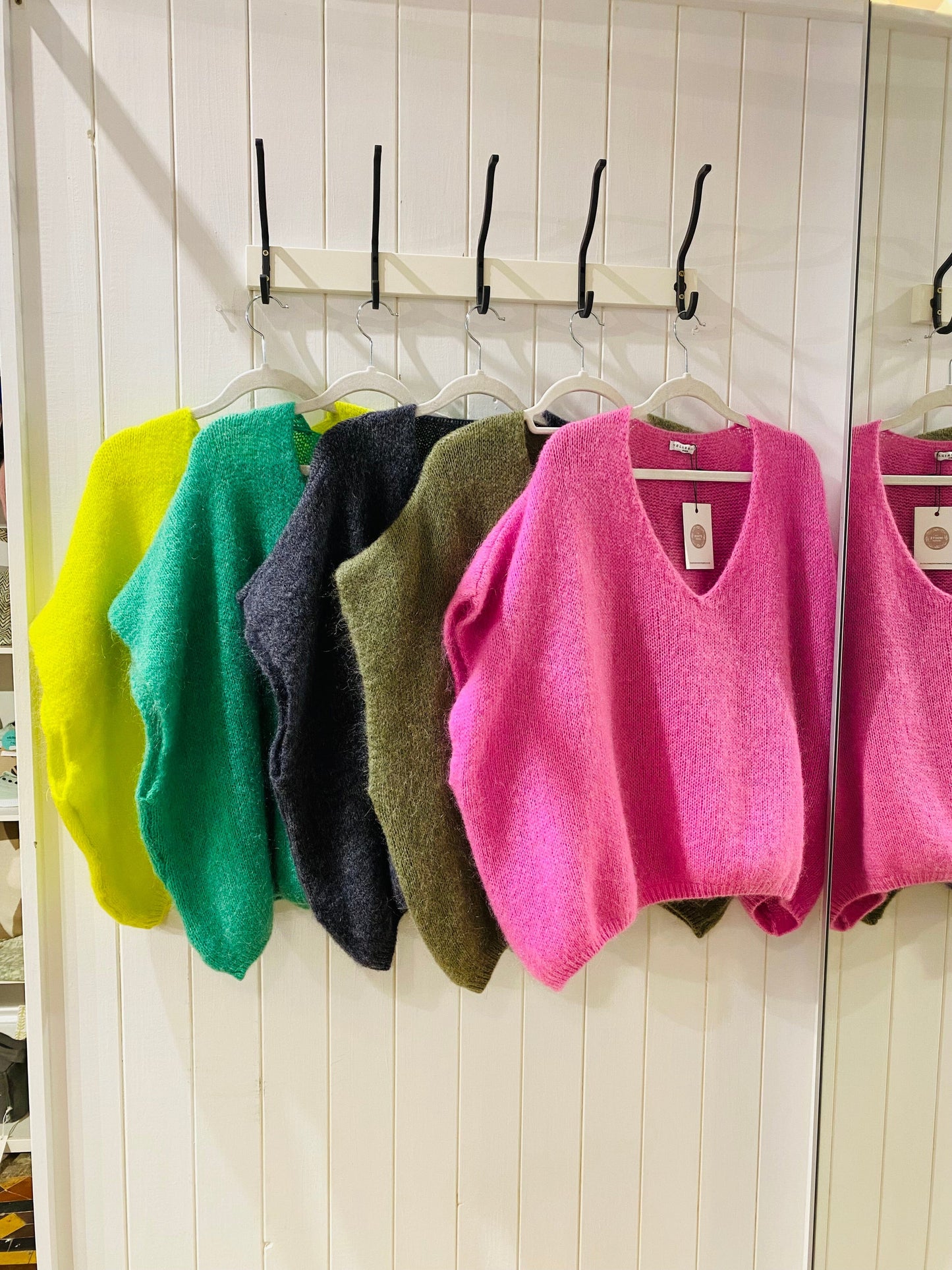 Beau Jumper | 15 Colours Knitwear Parisienne Collection Olive 