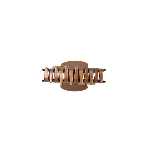 Bega Hair Claw | Latte Hair Accessories Black Colour 