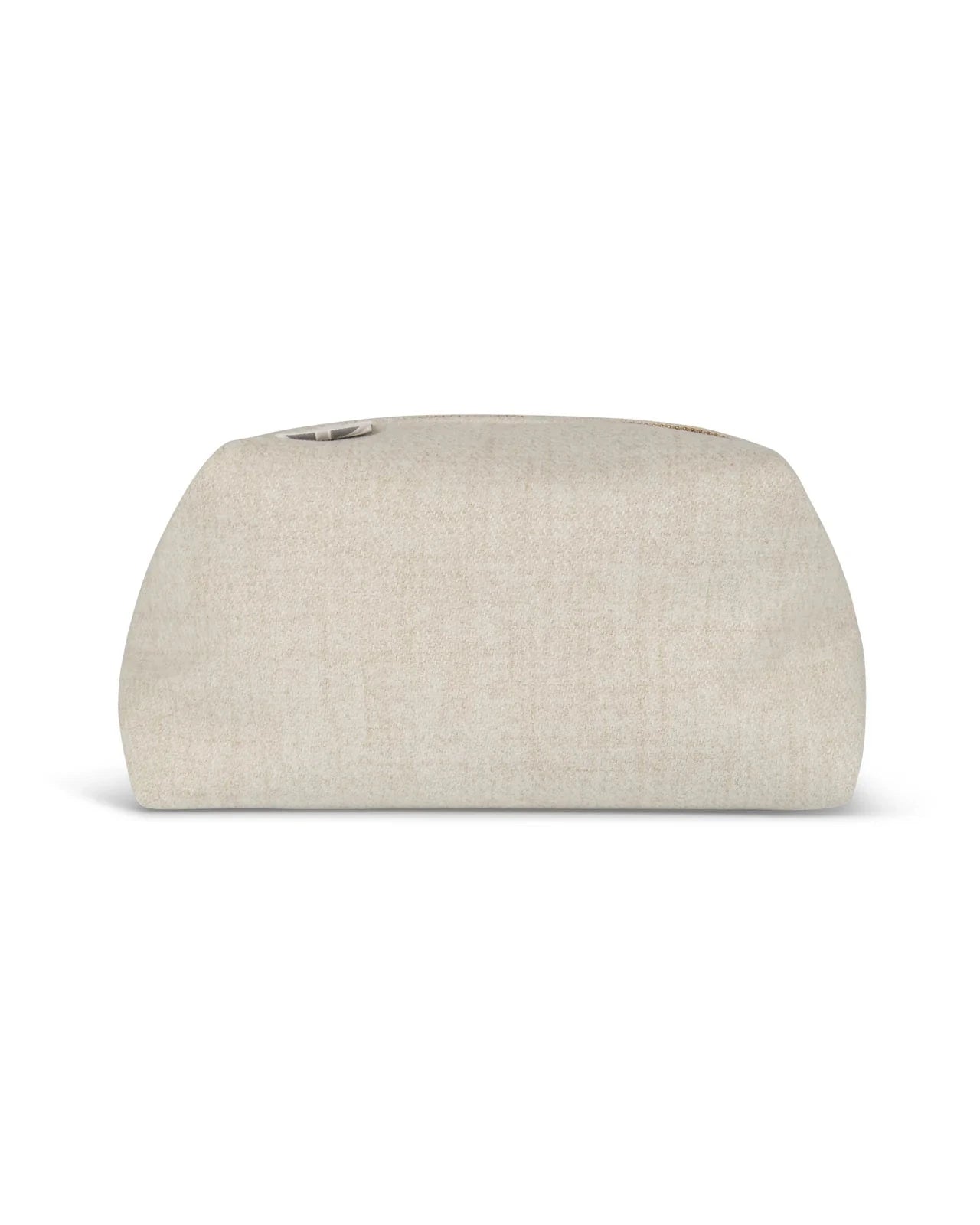 Belgravia Box Bag | Brushed | Oyster Make up Bag Chalk 