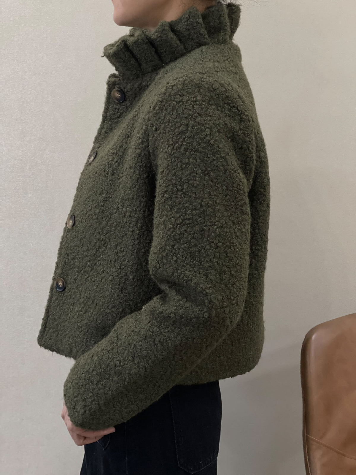 Benoit Jacket | Khaki Jacket Parisienne Collection 