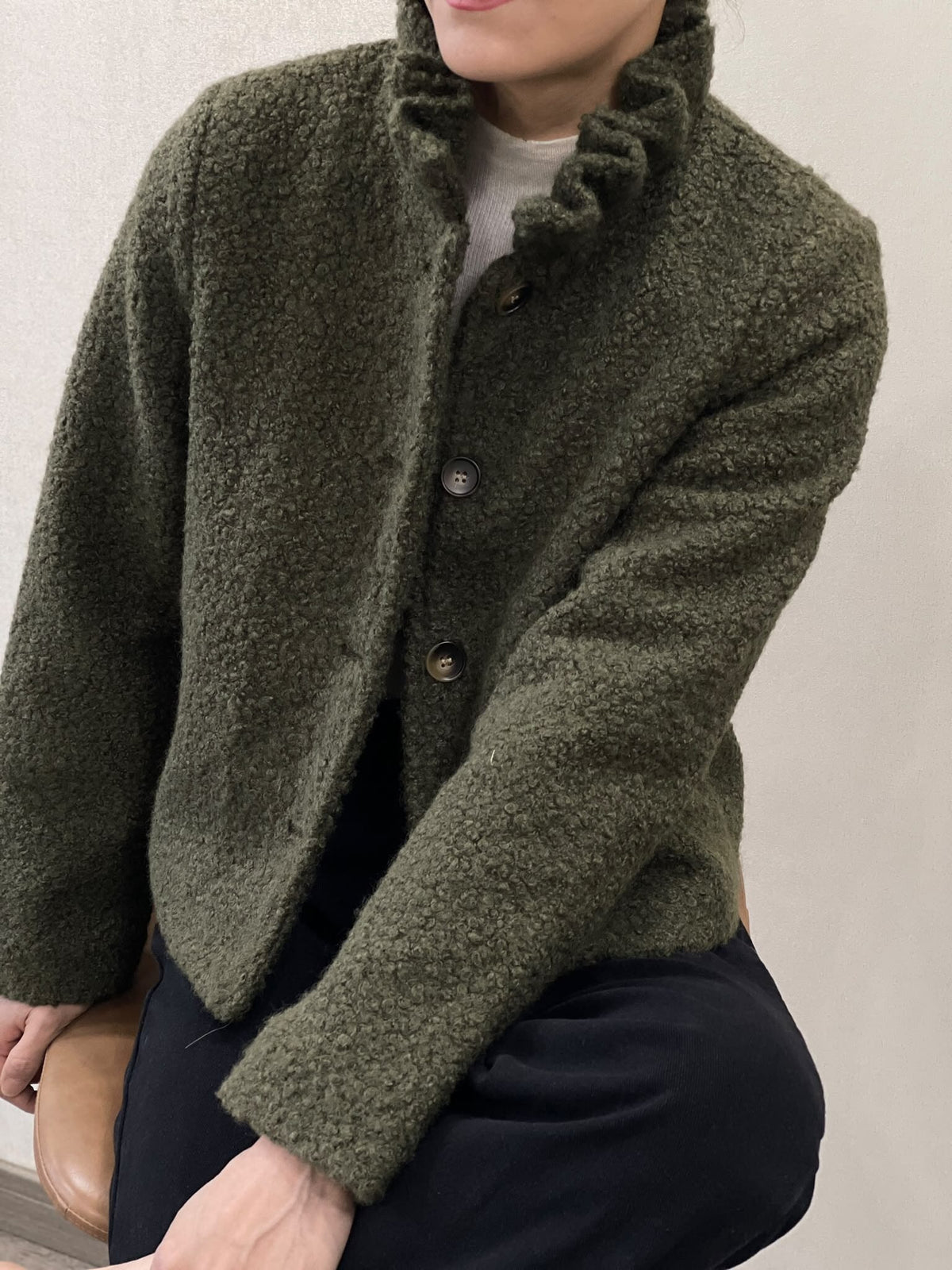 Benoit Jacket | Khaki Jacket Parisienne Collection 