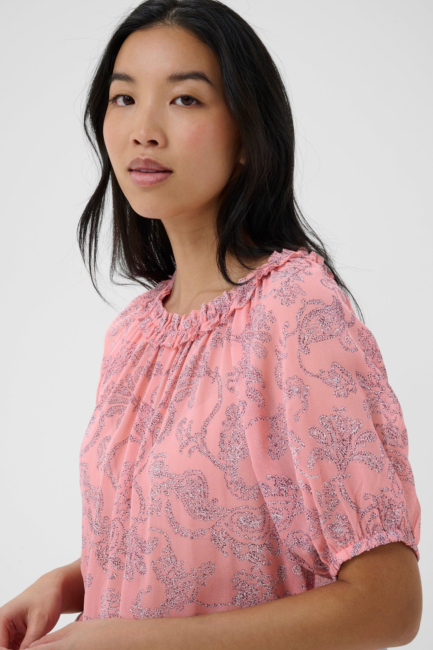 Bera Blouse | Peach Dot Blouse Part Two 