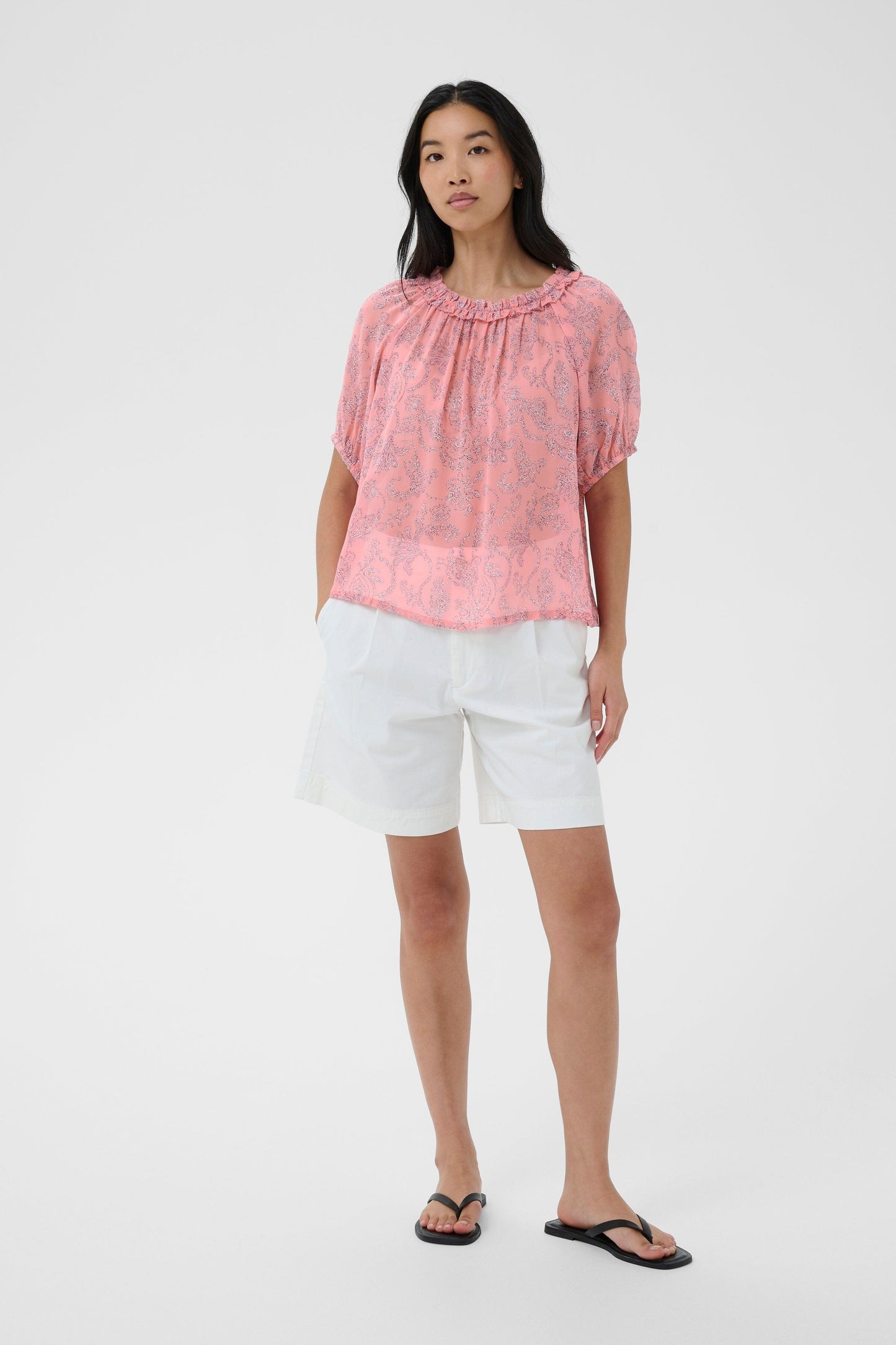 Bera Blouse | Peach Dot Blouse Part Two 