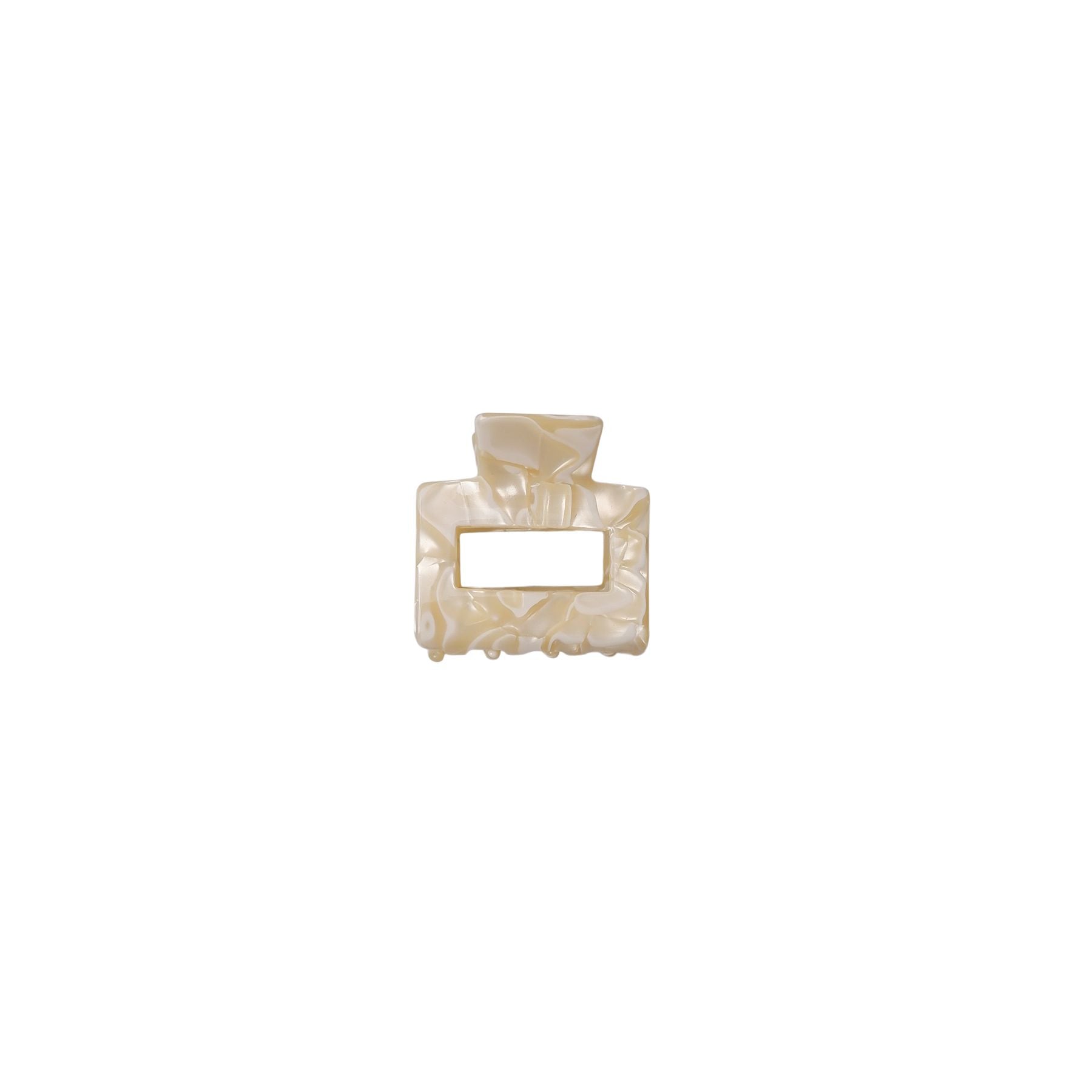 Berlin Hair Claw | Creme Hair Accessories Black Colour 