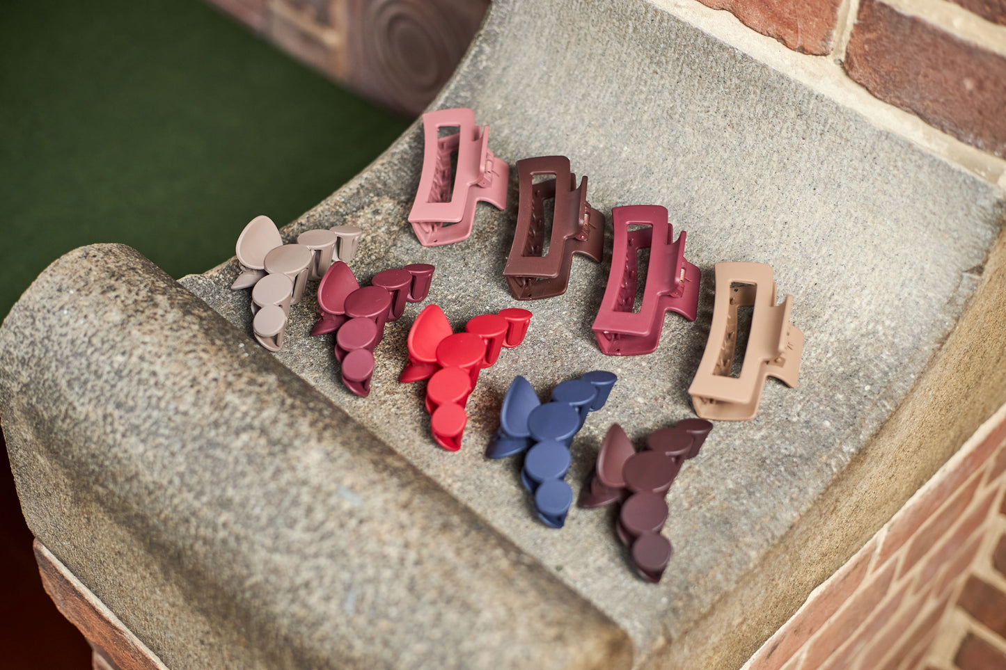 Berlin Matt Hair Claw | 3 Colours Hair Accessories Black Colour 