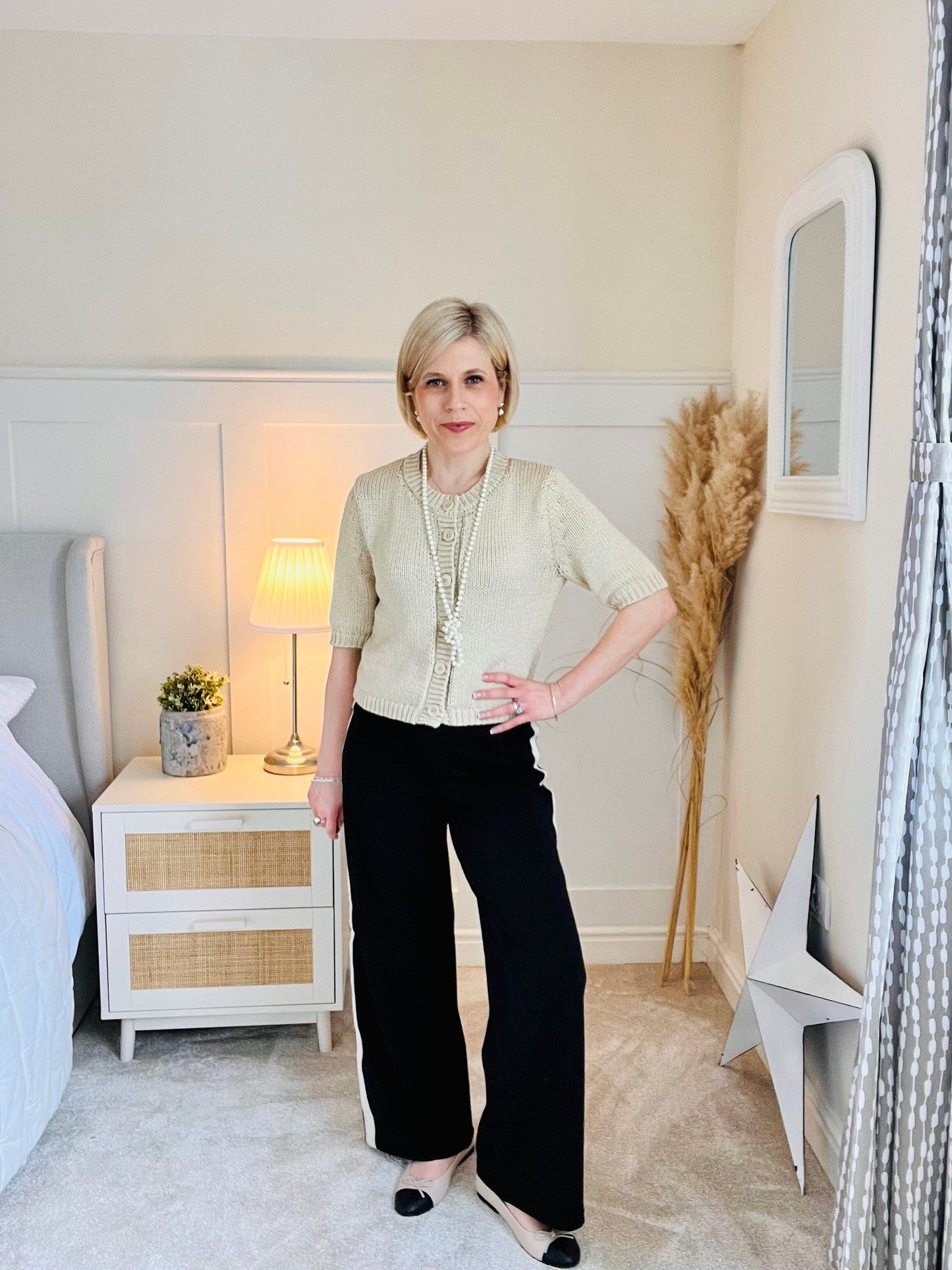 Berlin Wide Pant | Black Pants Vero Moda 