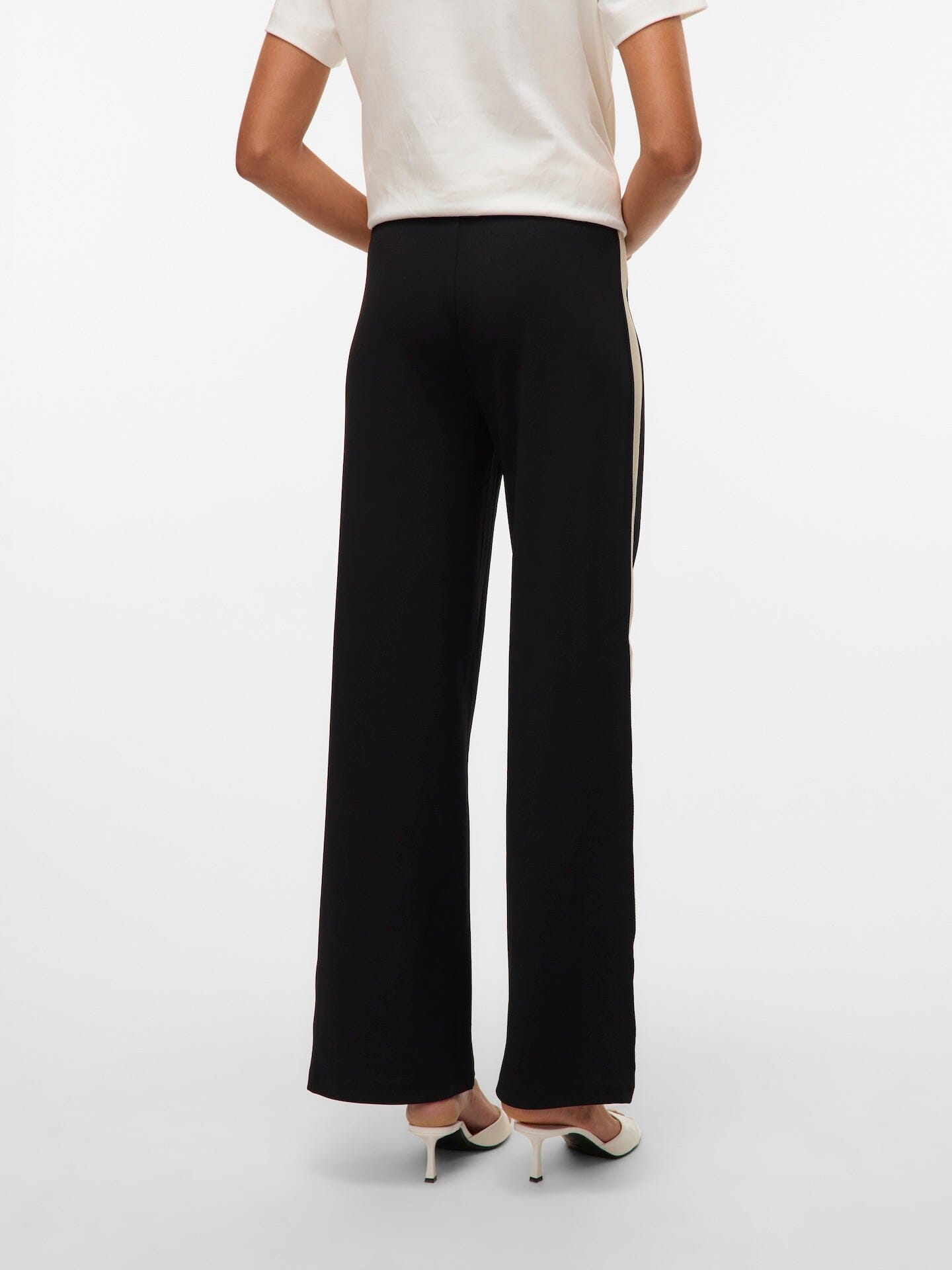 Berlin Wide Pant | Black Pants Vero Moda 