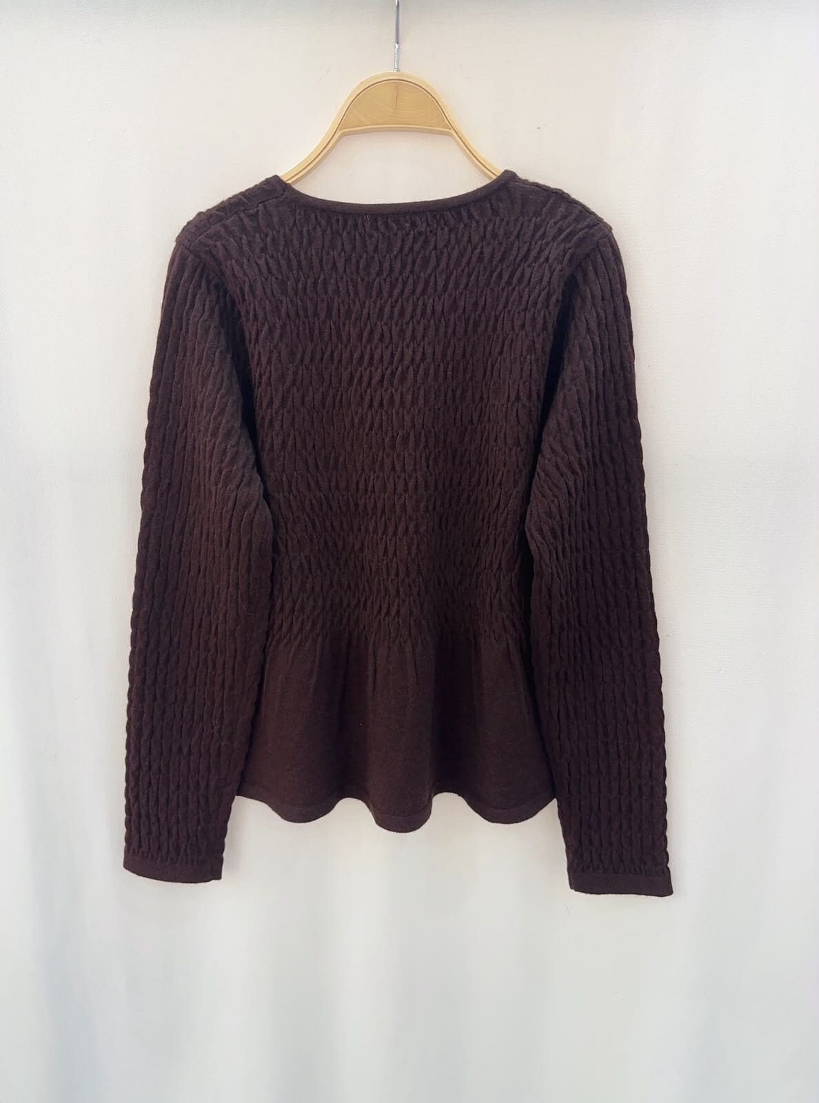 Bernella Peplum Top | 3 Colours Knitwear Parisienne Collection 