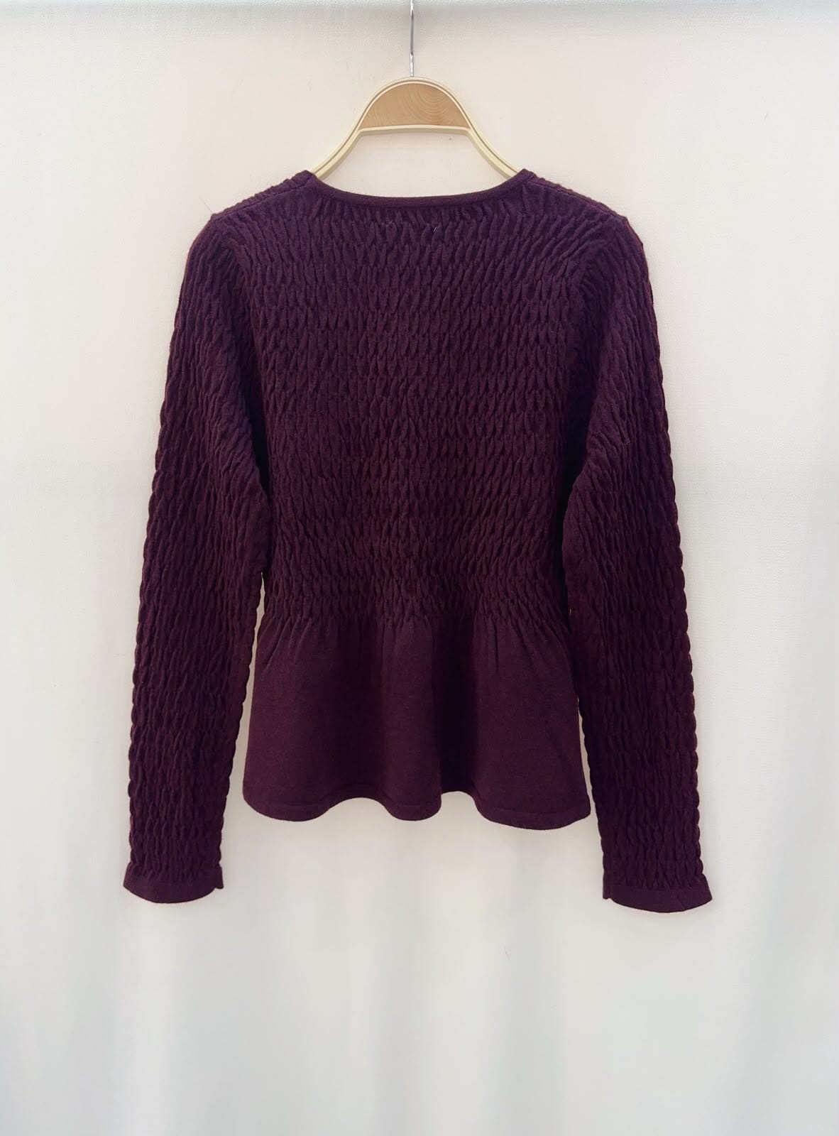 Bernella Peplum Top | 3 Colours Knitwear Parisienne Collection 