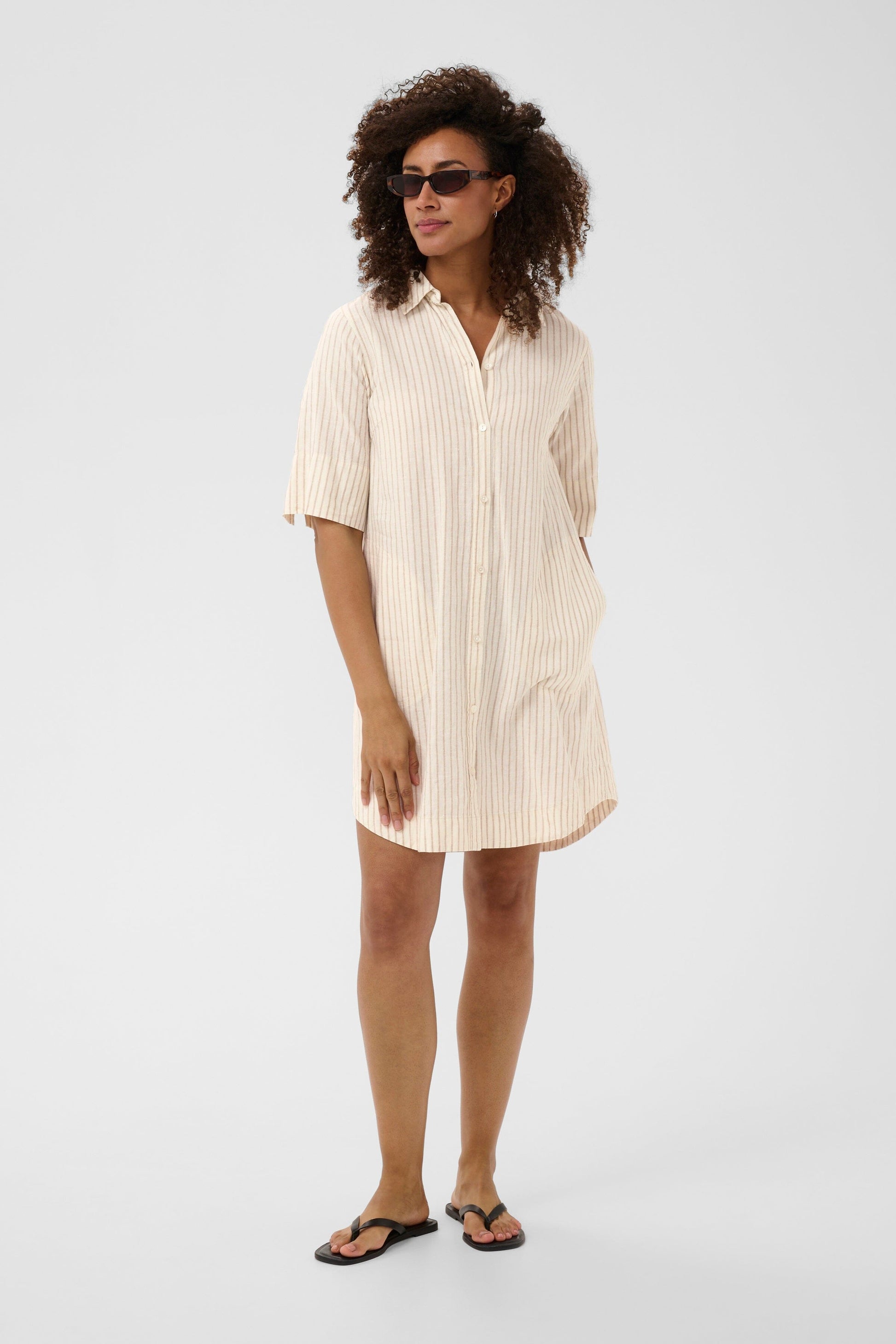 Berrit Dress | Neutral Stripe Dresses Part Two 