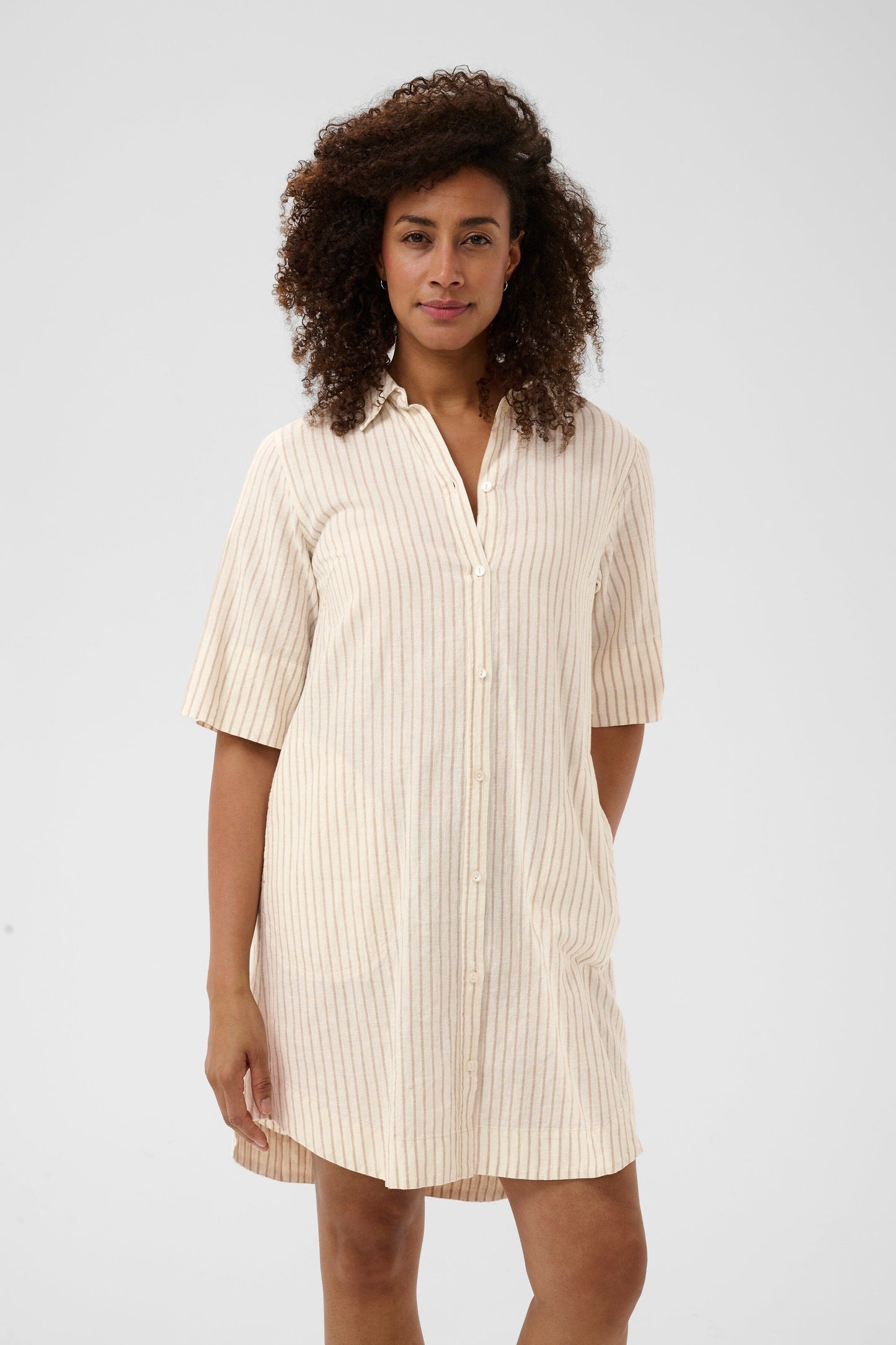 Berrit Dress | Neutral Stripe Dresses Part Two 