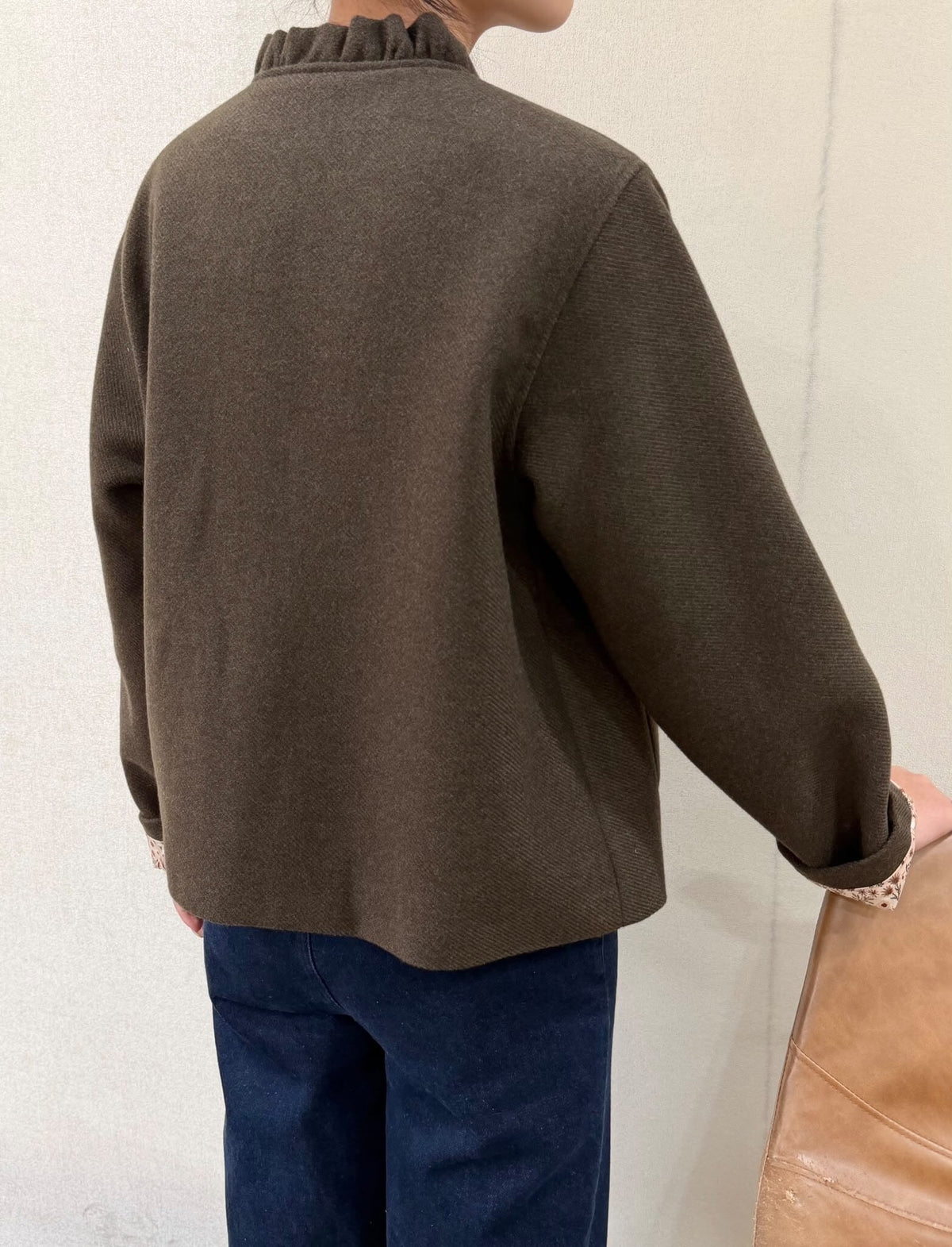 Bertille Jacket | Chocolate Jacket Parisienne Collection 