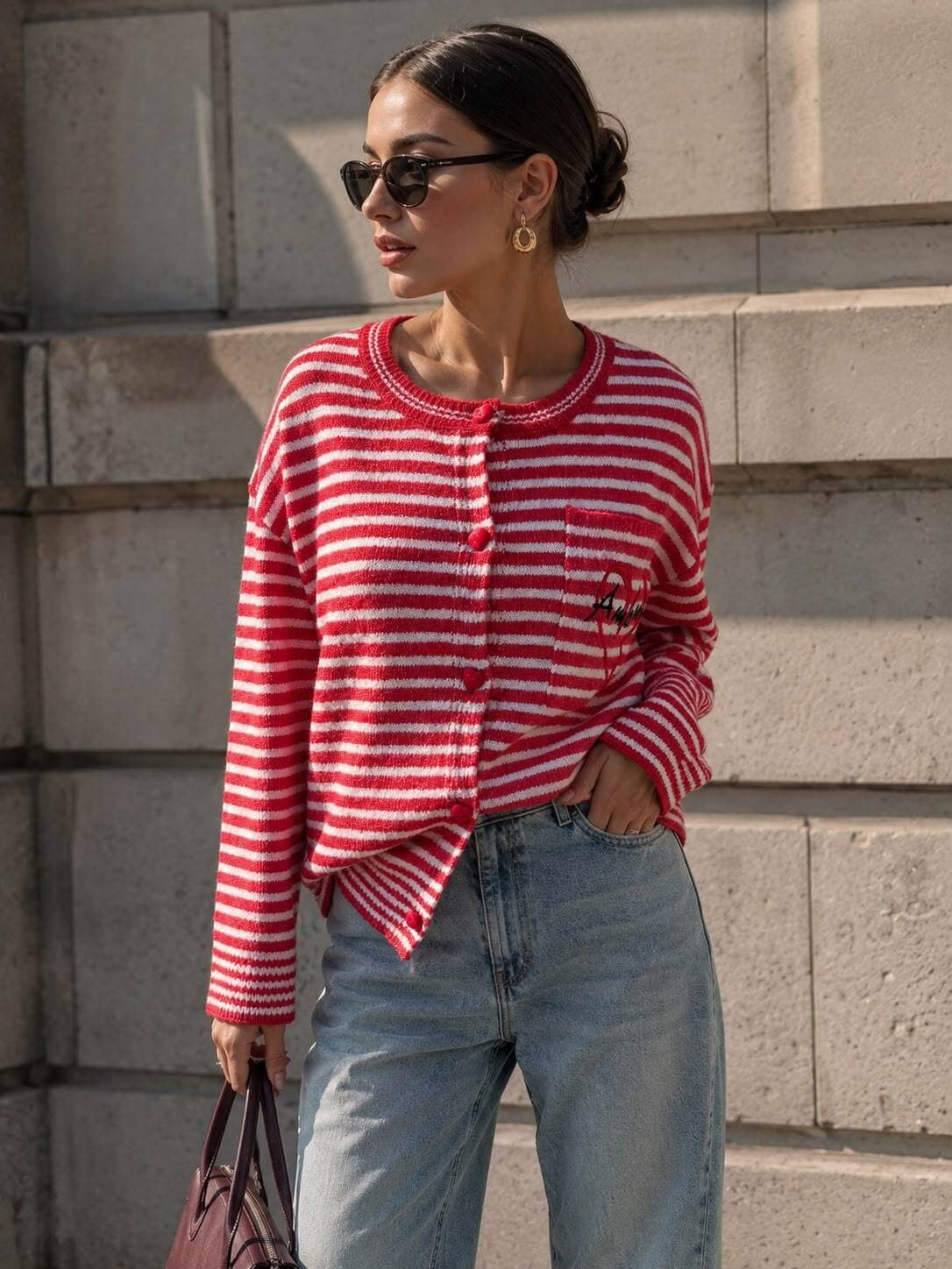 Beth Cardigan | 3 Colours Knitwear Parisienne Collection 