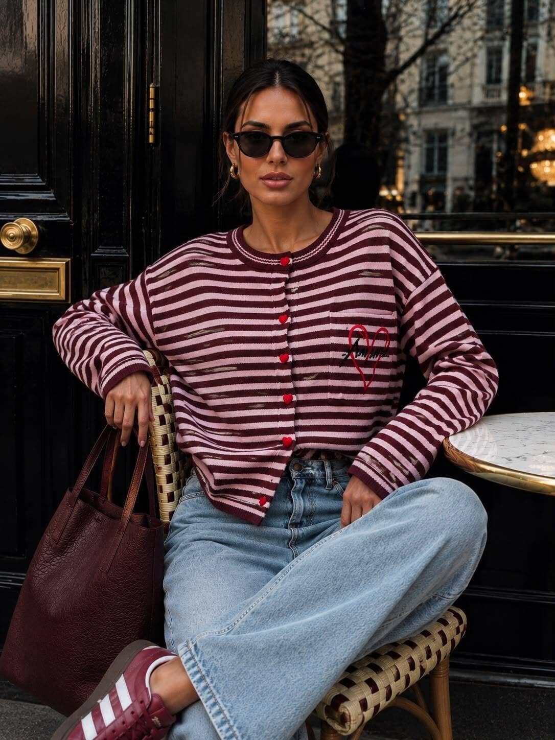 Beth Cardigan | 3 Colours Knitwear Parisienne Collection 