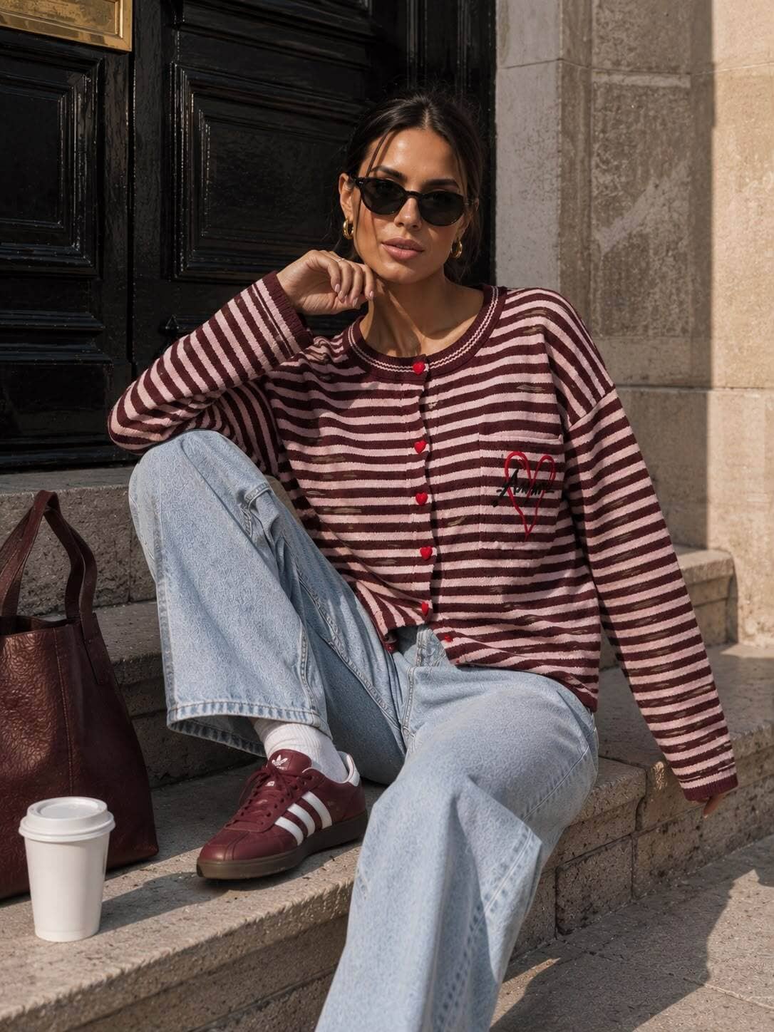 Beth Cardigan | 3 Colours Knitwear Parisienne Collection 