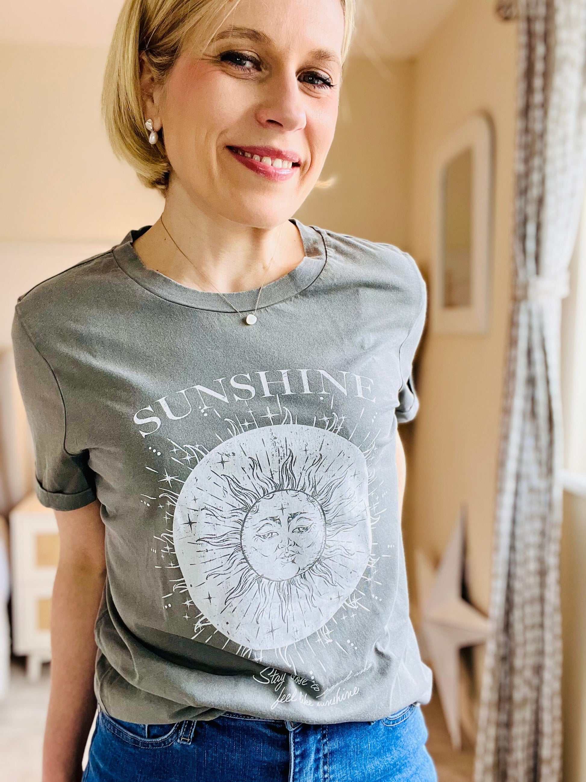 Beth T-Shirt | Charcoal Grey Shirts & Tops Vero Moda 