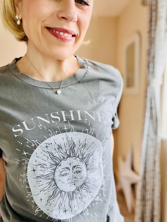 Beth T-Shirt | Charcoal Grey Shirts & Tops Vero Moda 