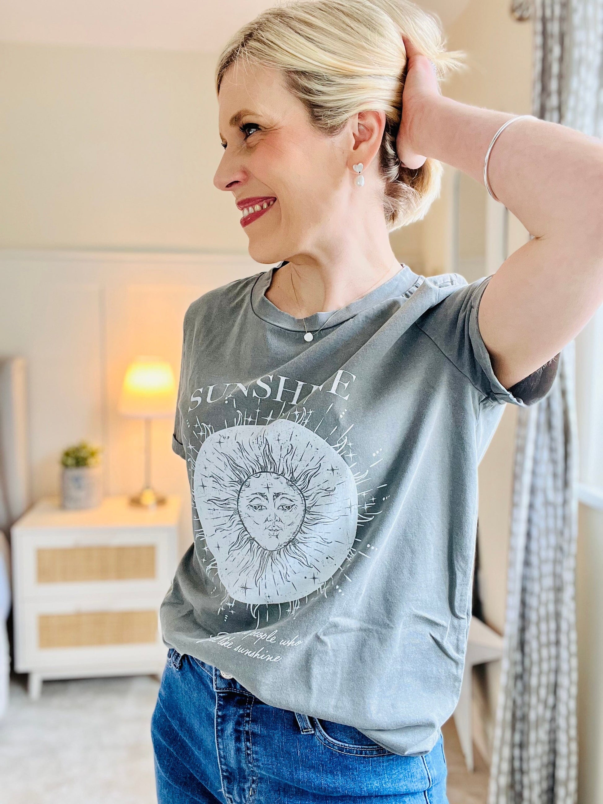 Beth T-Shirt | Charcoal Grey Shirts & Tops Vero Moda 