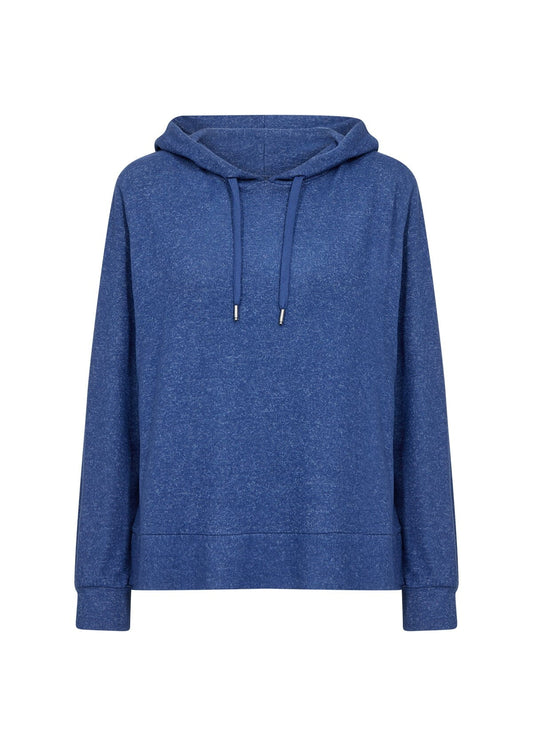 Biara Blouse | Estate Blue Melange Sweatshirt Soya Concept 
