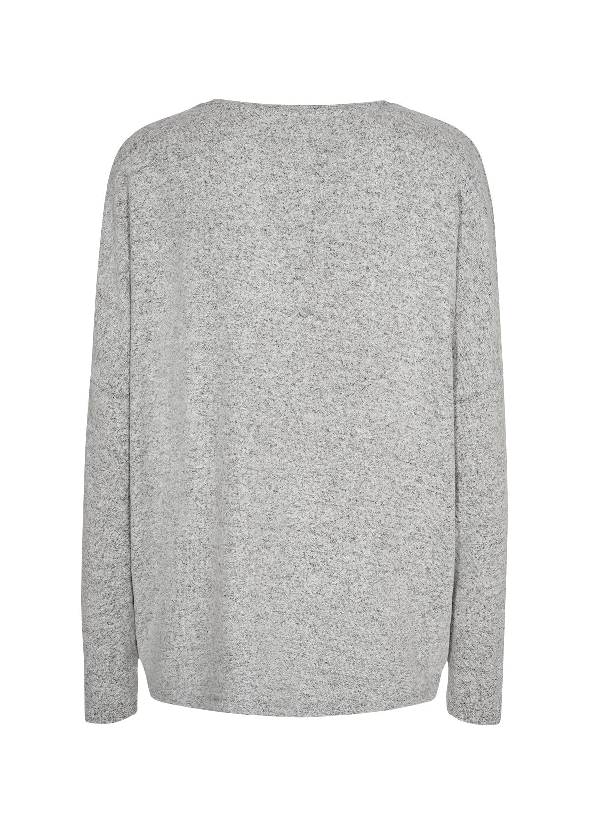 Biara Blouse | Light Grey Melange Blouse Soya Concept 