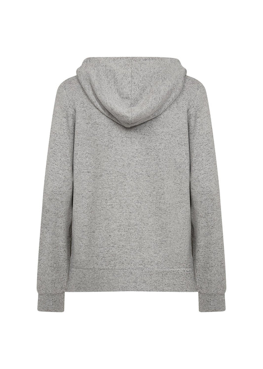 Biara Blouse | Medium Grey Melange Sweatshirt Soya Concept 