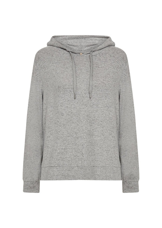 Biara Blouse | Medium Grey Melange Sweatshirt Soya Concept 