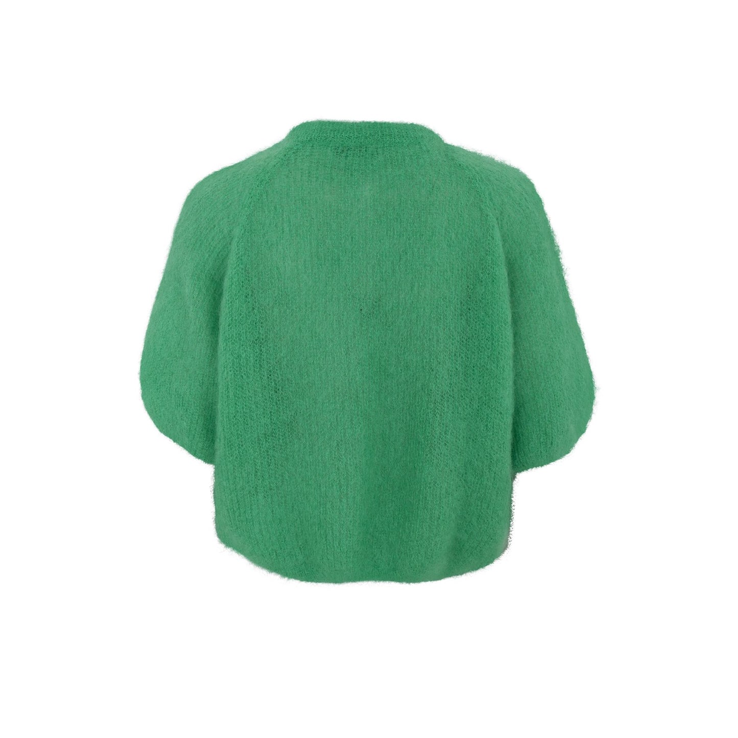 Bjoerk Knit Cardigan | Green Cardigan Black Colour 