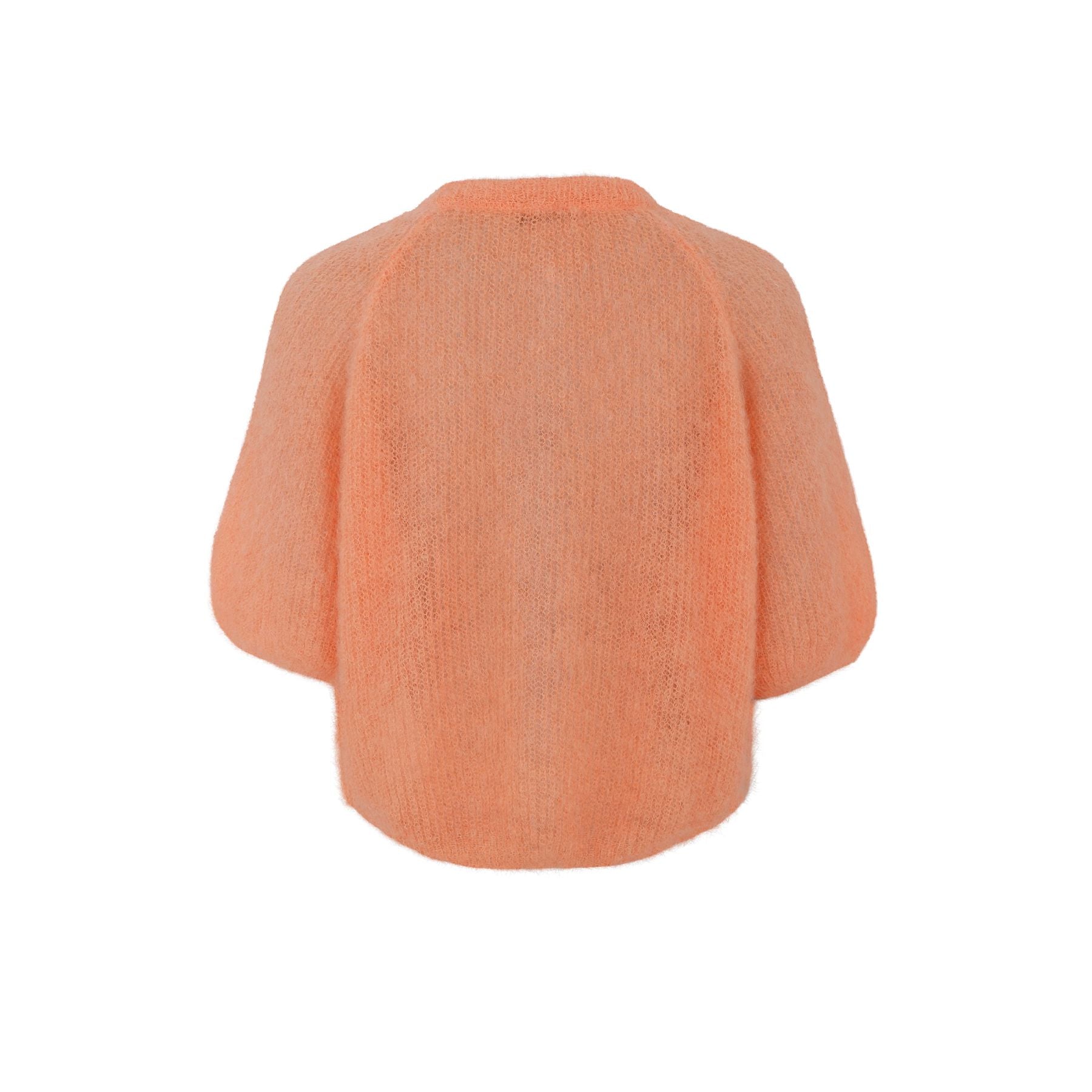 Bjoerk Knit Cardigan | Peach Cardigan Black Colour 