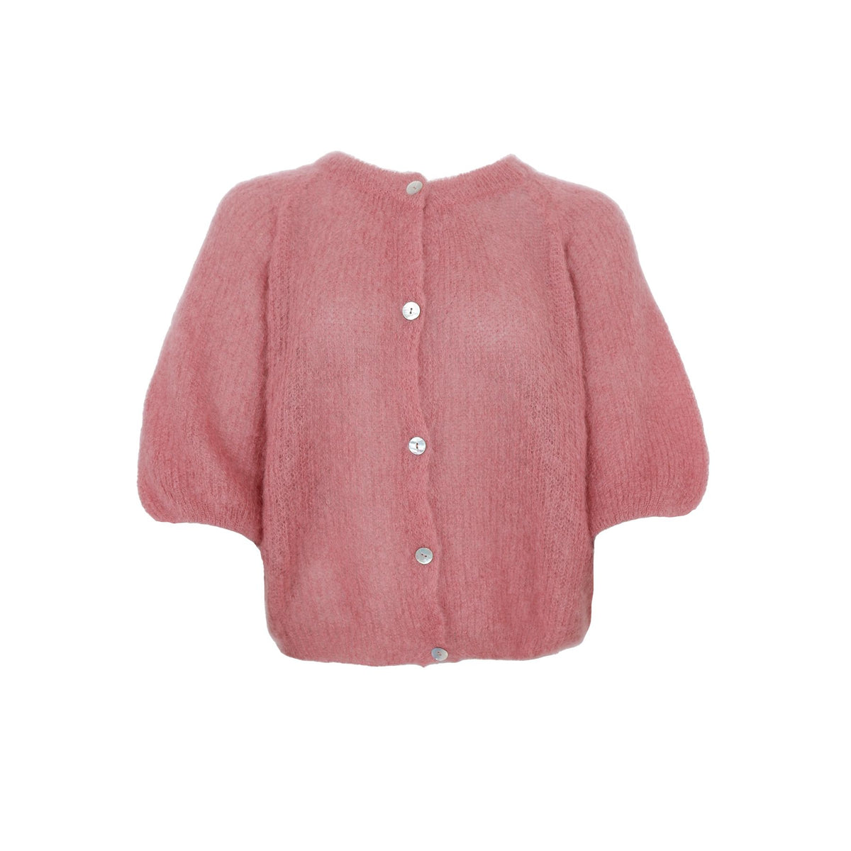 Bjoerk Knit Cardigan | Warm Rose Cardigan Black Colour 