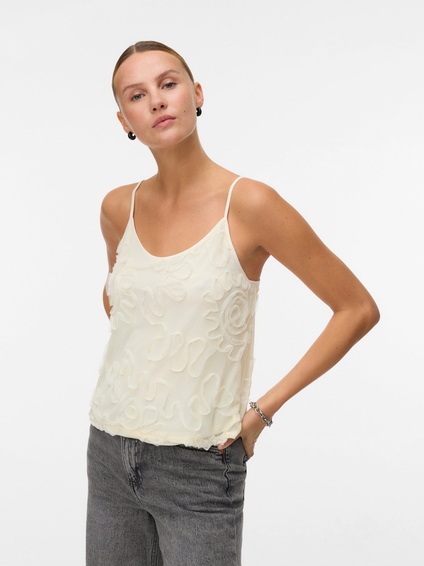 Blakely Strap Top | Pistachio Shell Shirts & Tops Aware 