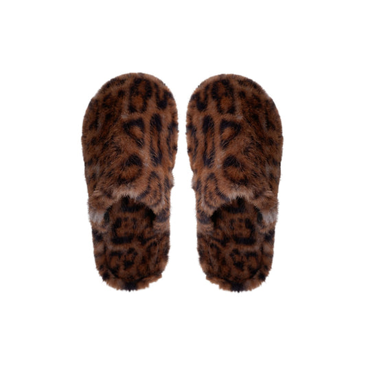 Blaze Slippers | Mocca Leo Slippers Black Colour 