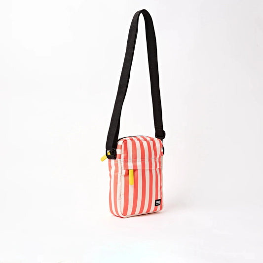 Bond Cross Body | Coral Stripe Backpacks Roka 