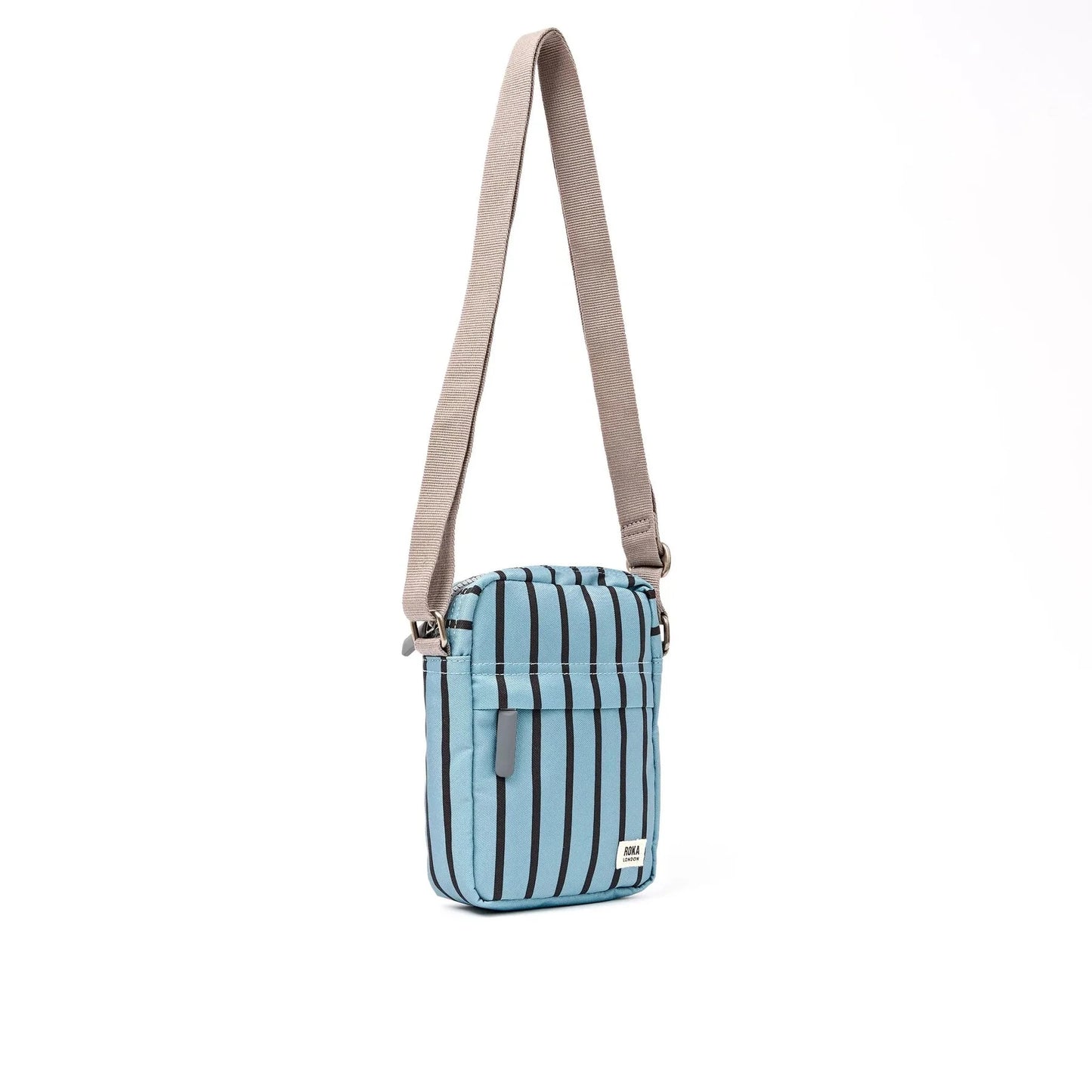 Bond Cross Body | Recycled Canvas | Blue Stripe Backpacks Roka 