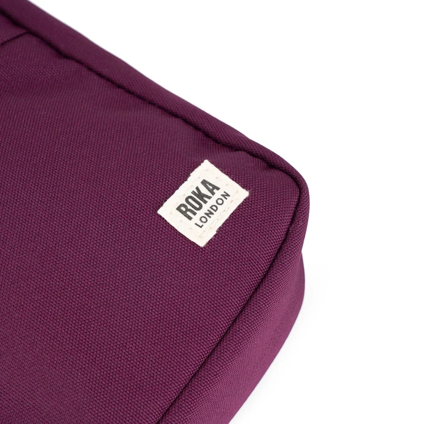 Bond Cross Body | Recycled Canvas | Cherry Lacquer Backpacks Roka 