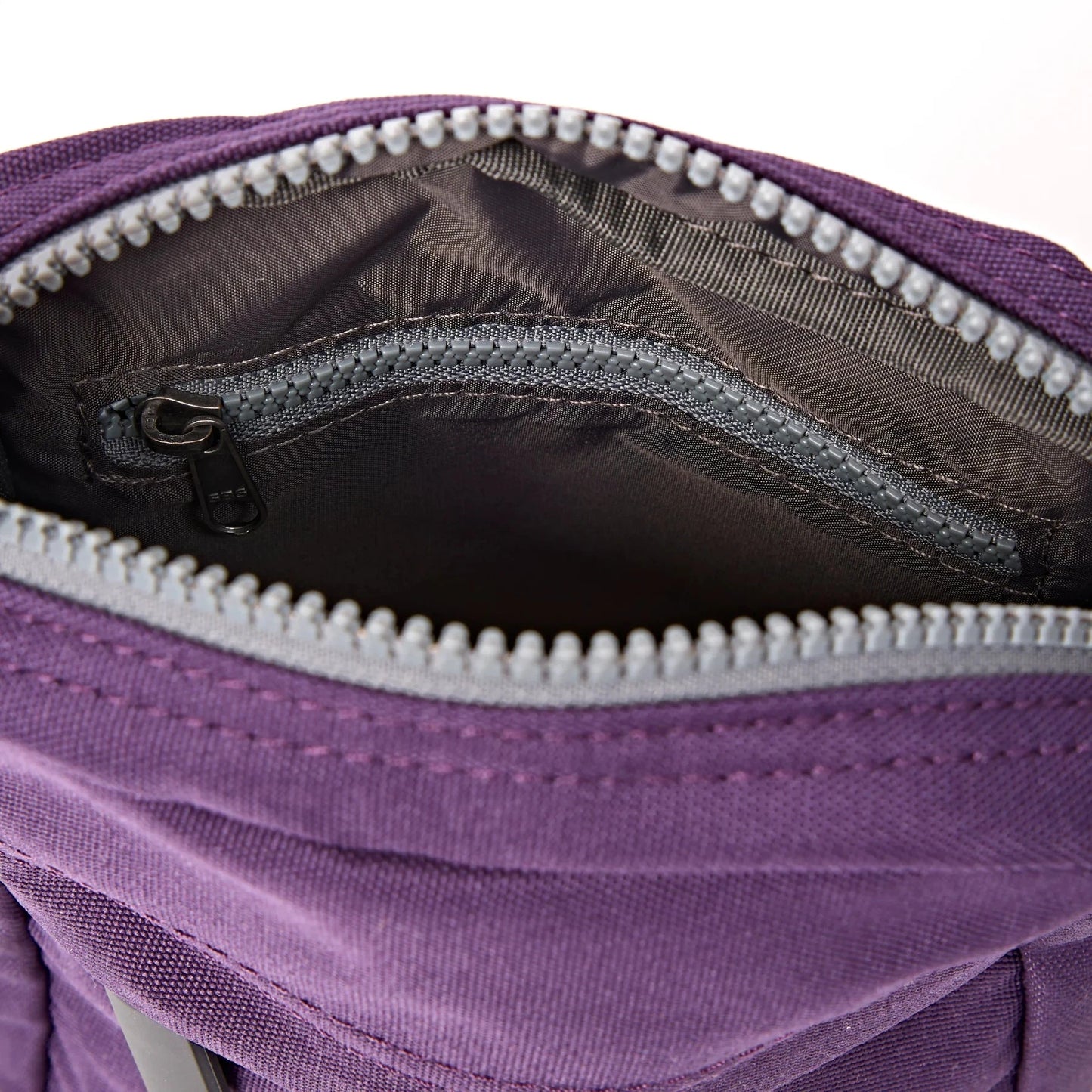 Bond Cross Body | Recycled Canvas | Deep Grape Backpacks Roka 