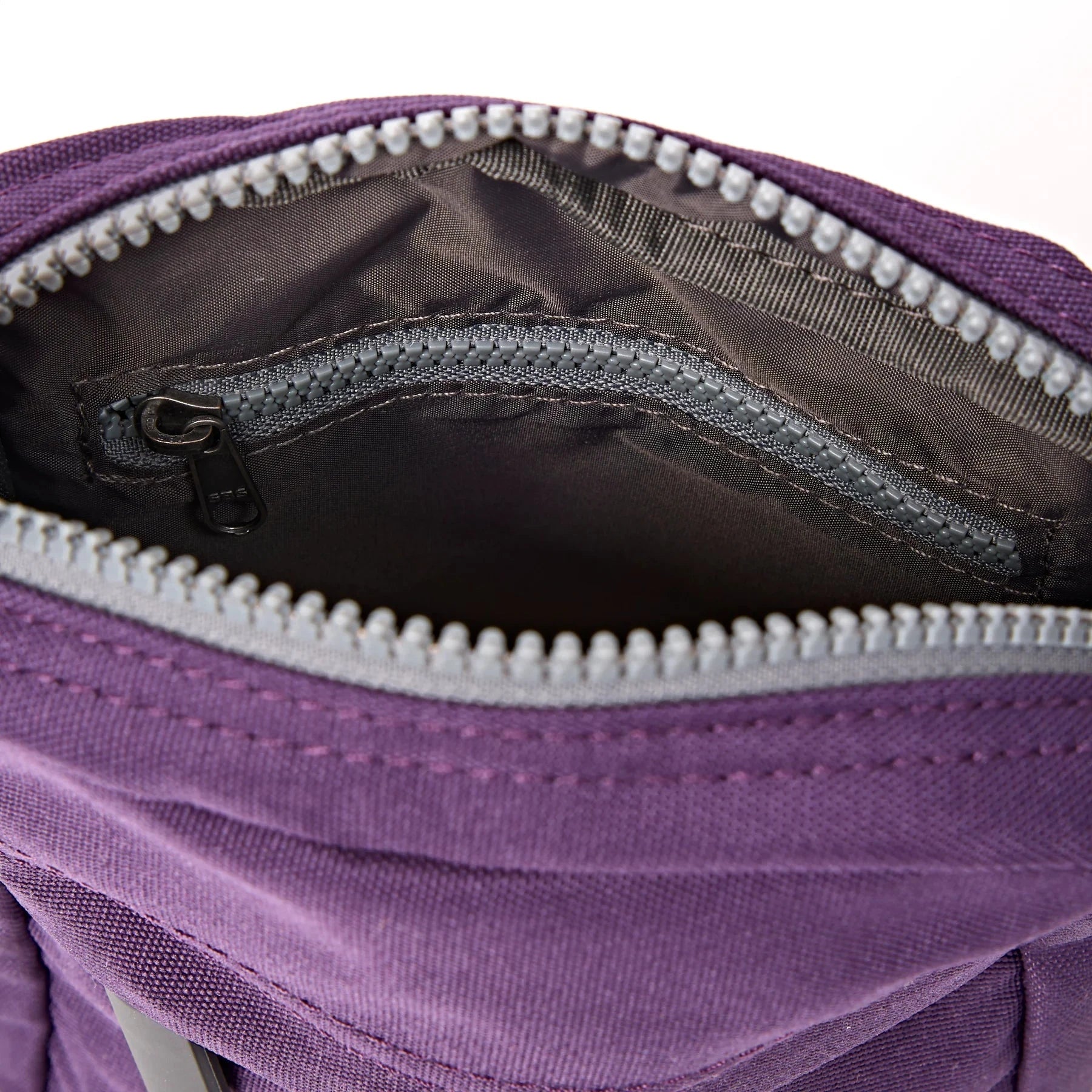Bond Cross Body | Recycled Canvas | Deep Grape Backpacks Roka 