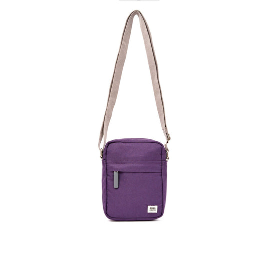 Bond Cross Body | Recycled Canvas | Deep Grape Backpacks Roka 