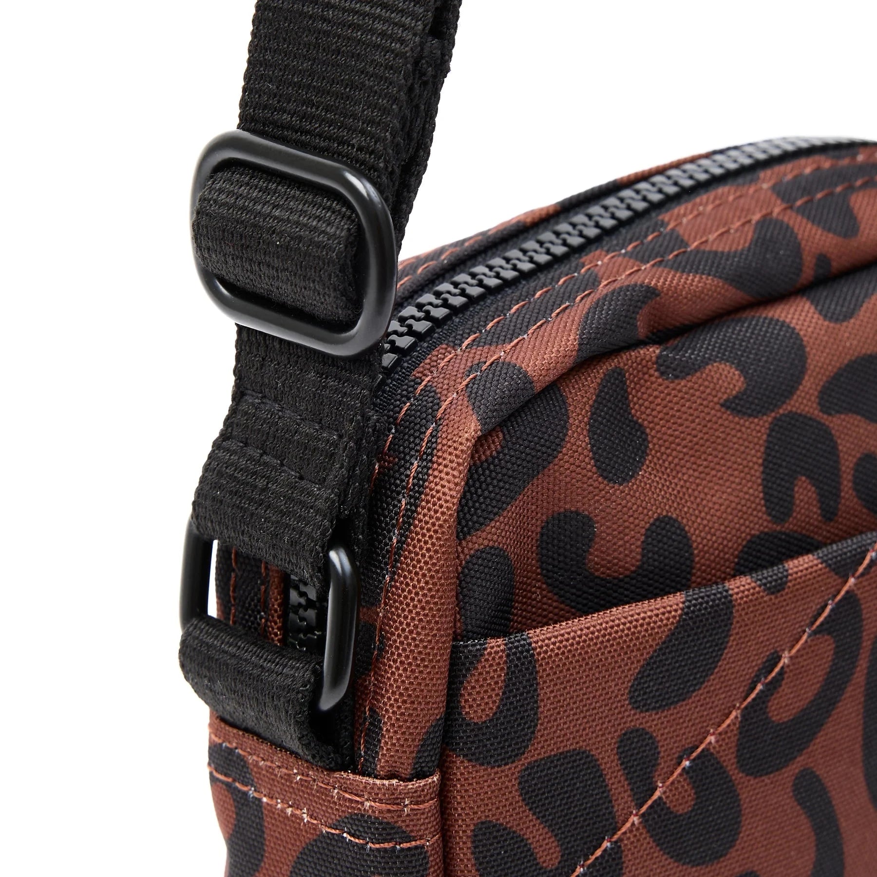 Bond Cross Body | Recycled Canvas | Leopard Backpacks Roka 