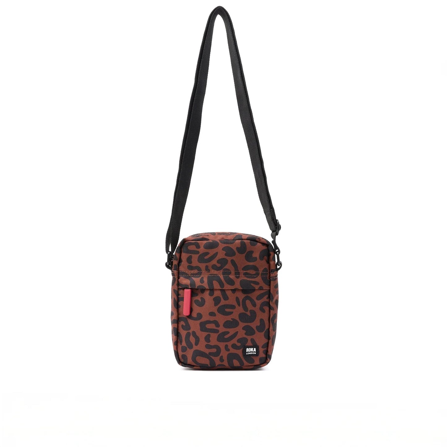 Bond Cross Body | Recycled Canvas | Leopard Backpacks Roka 